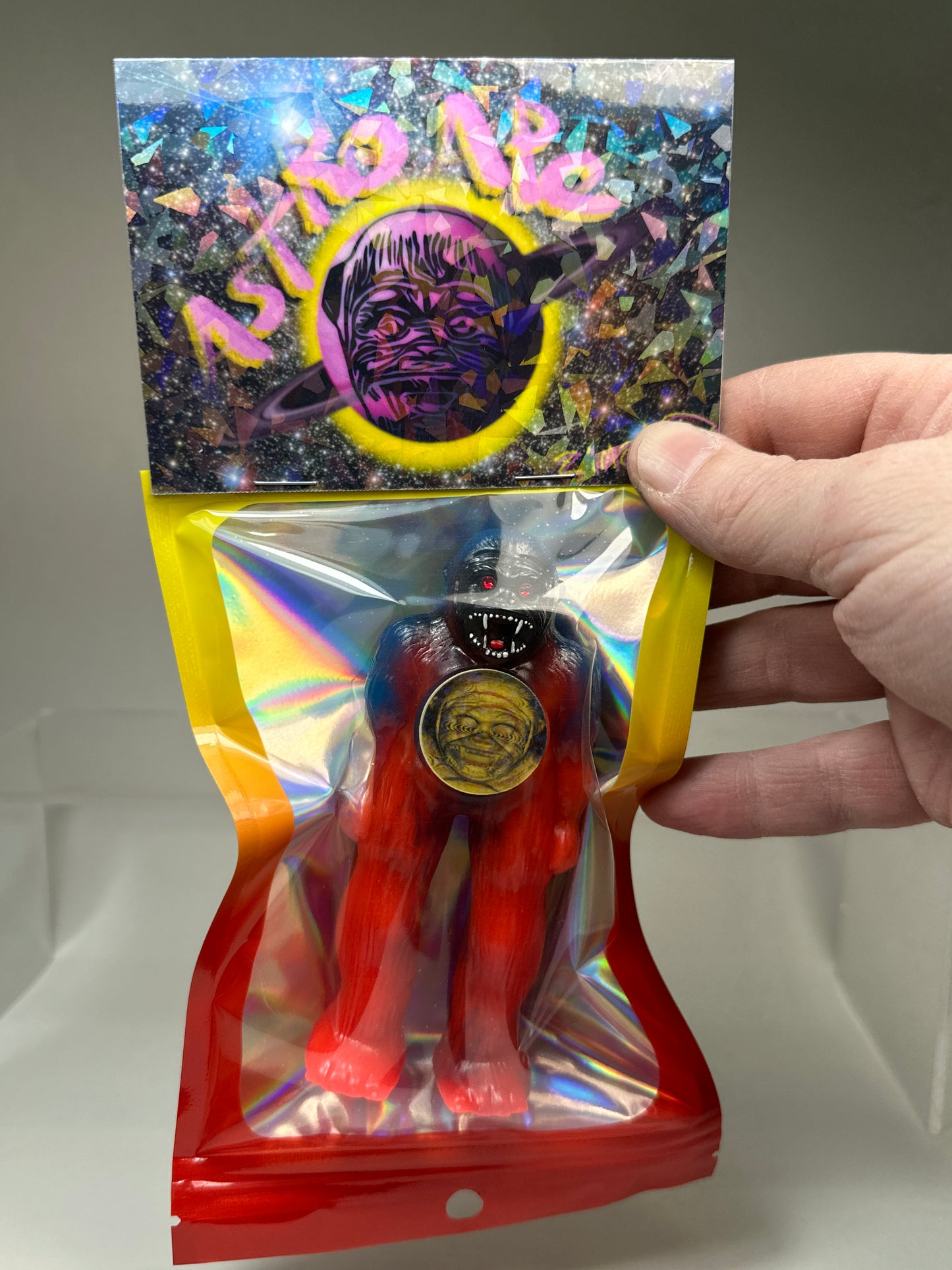 AstroApe: Orange/Blue Neon Orange