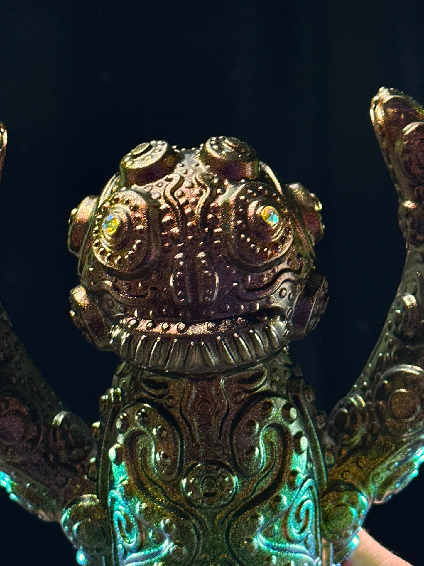 Robot Zee Row: Color Shift Sparkle Rainbow