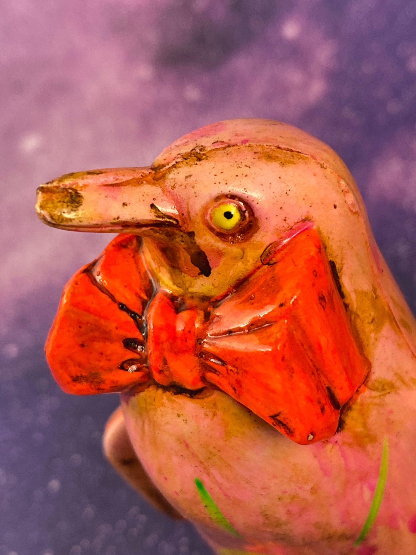 Bow Tie Penguin: Orange Tie Edition