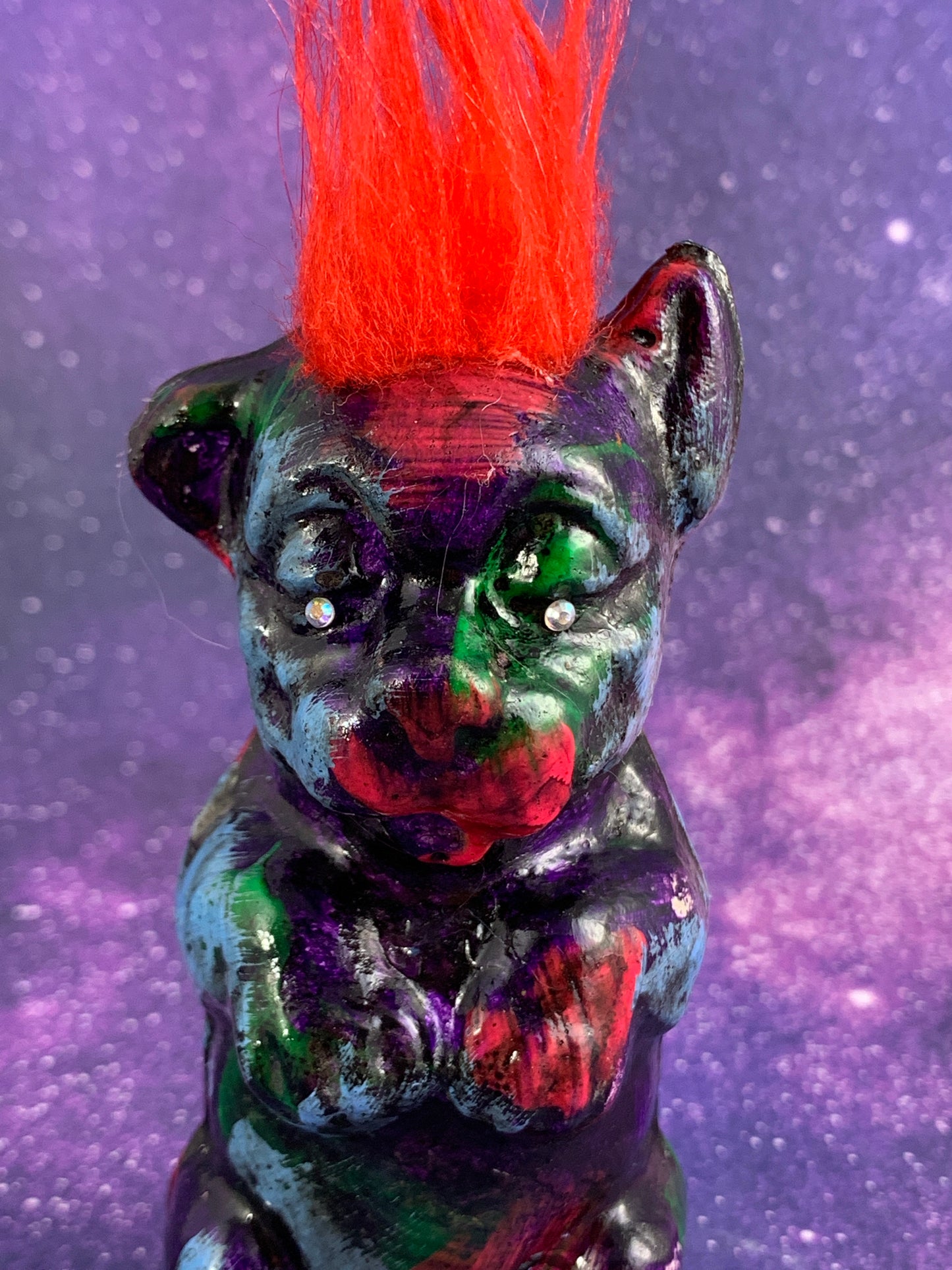 Mister Bonzo with Bright Red Hair