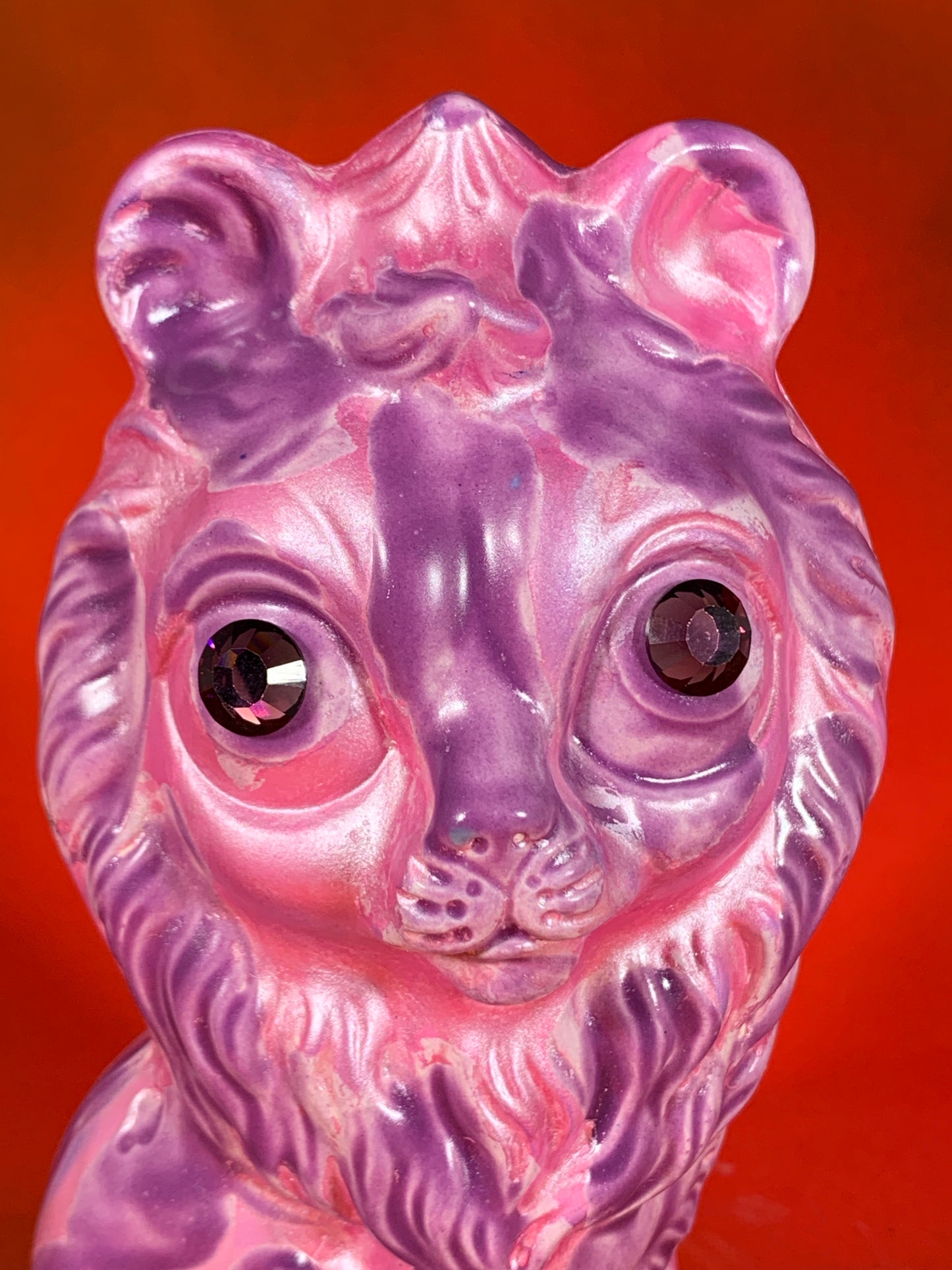 Pink and Purple Lion