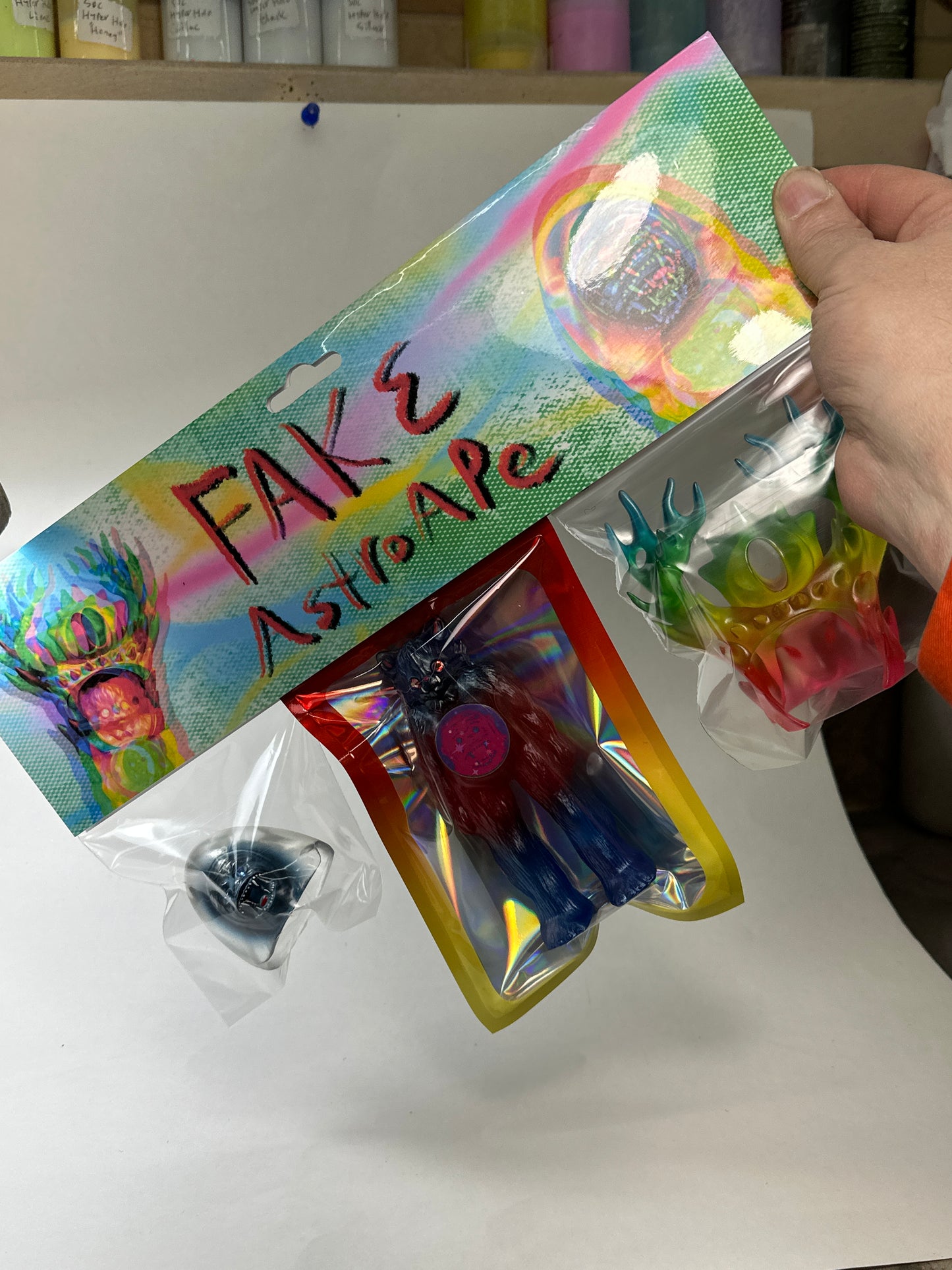 FAKE AstroApe: Blue/Red