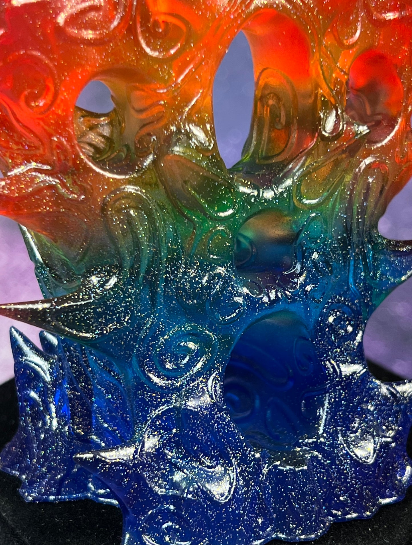 Robot Ghost Glyph: Cosmic Rainbow