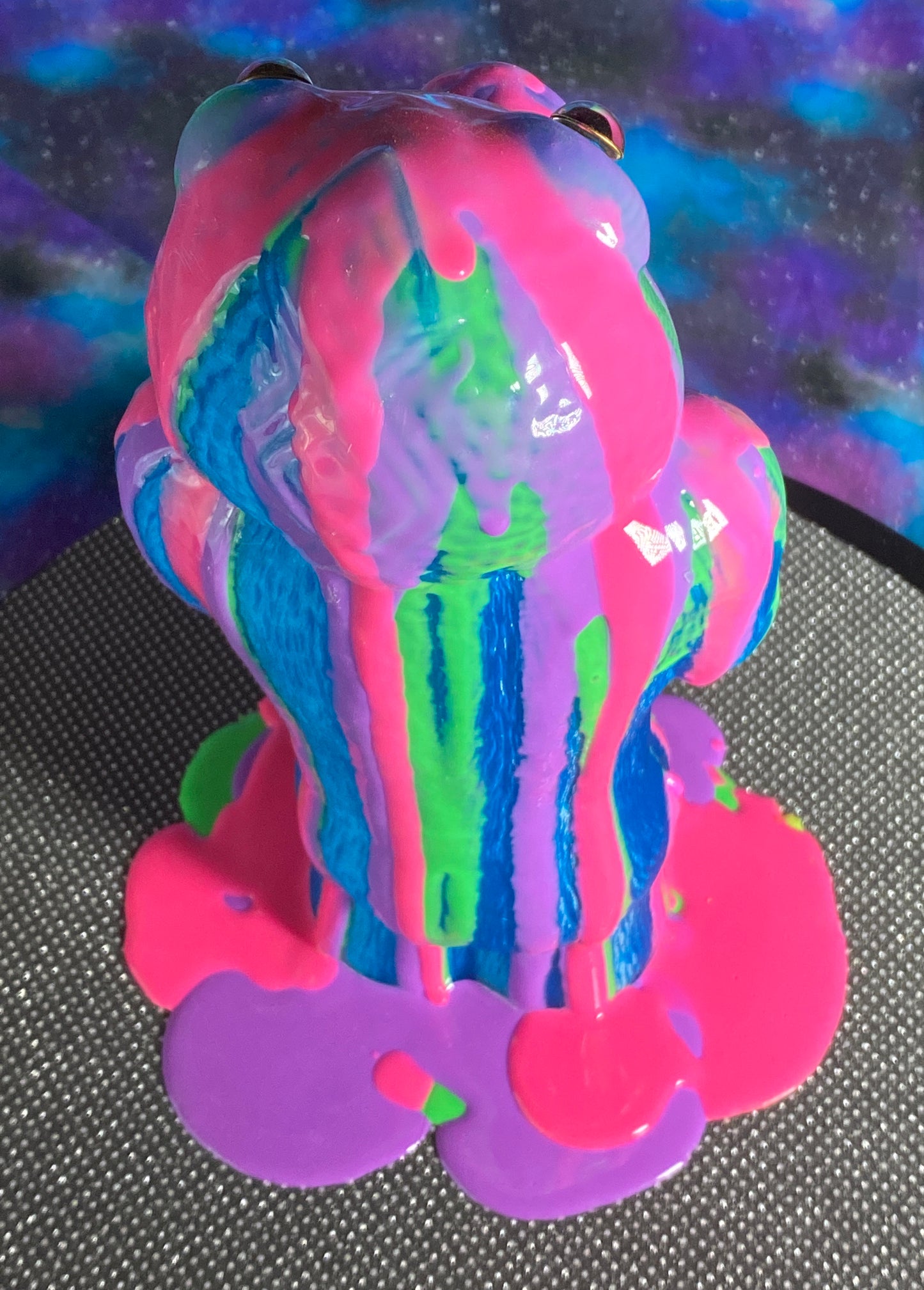 Crocodile Ape Cult: Blue with Color Dump