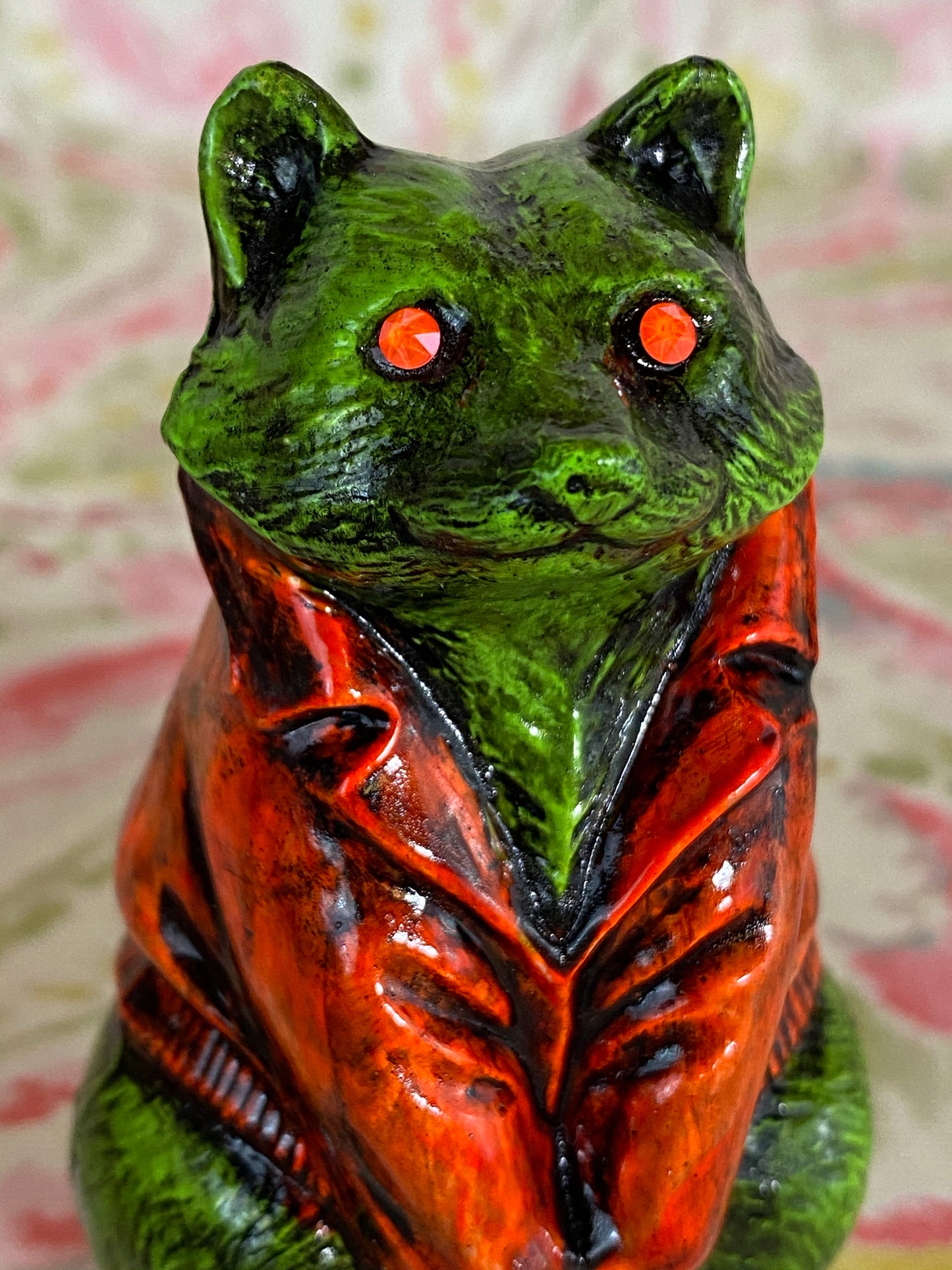 Fox with an Orange Jacket