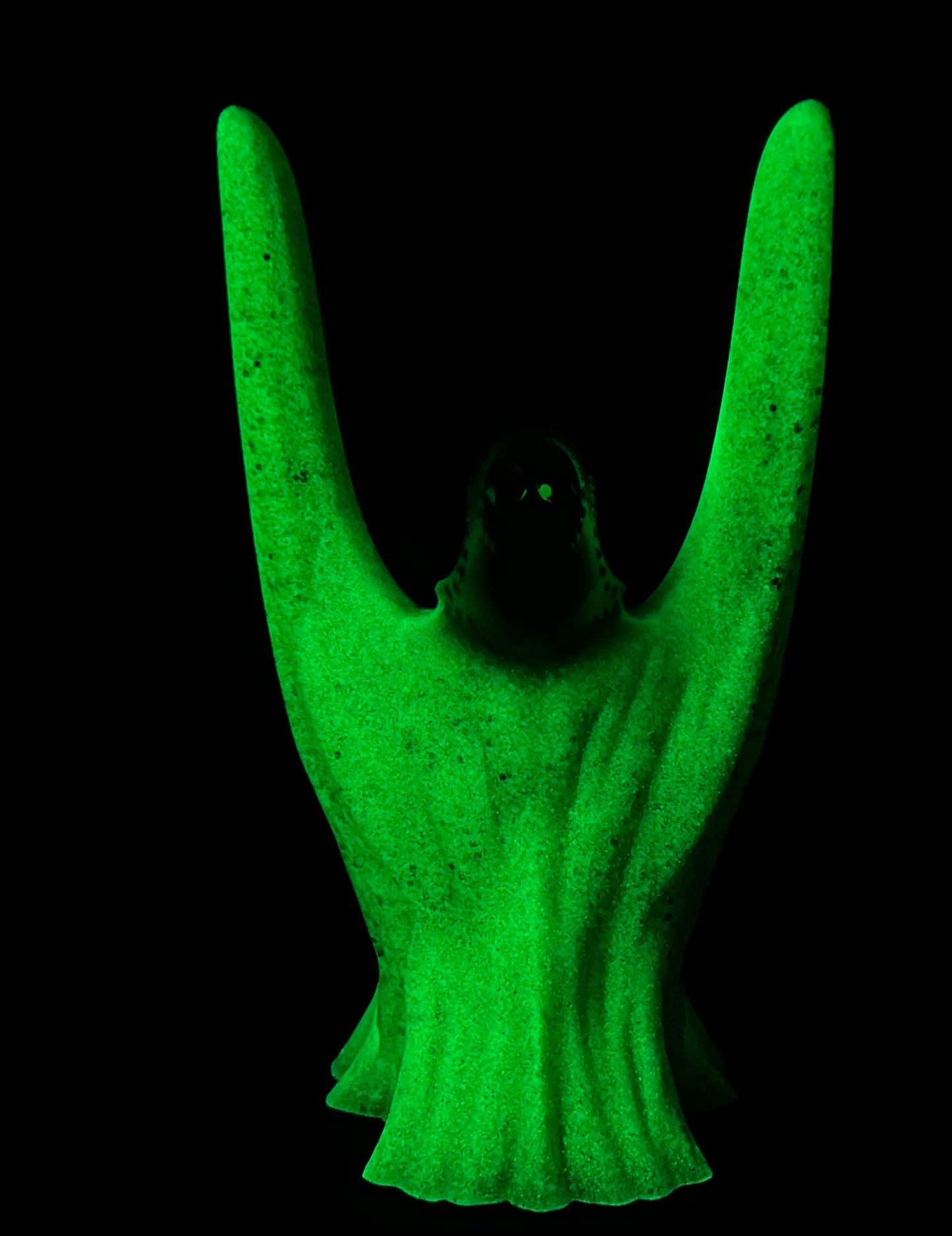 Robot Ghost Redux: Glitter Glow Green