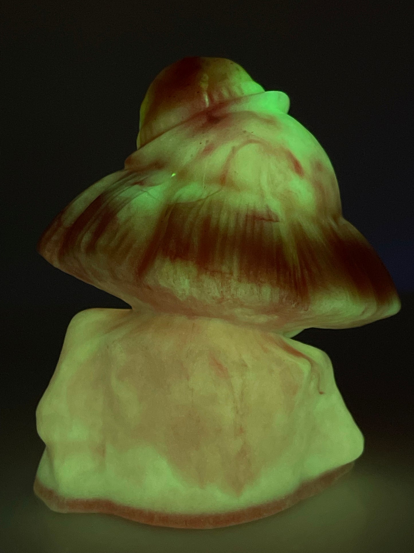 Ape Clown, Ready for His Closeup: Yellow and Orange Glow Entertaining Fun