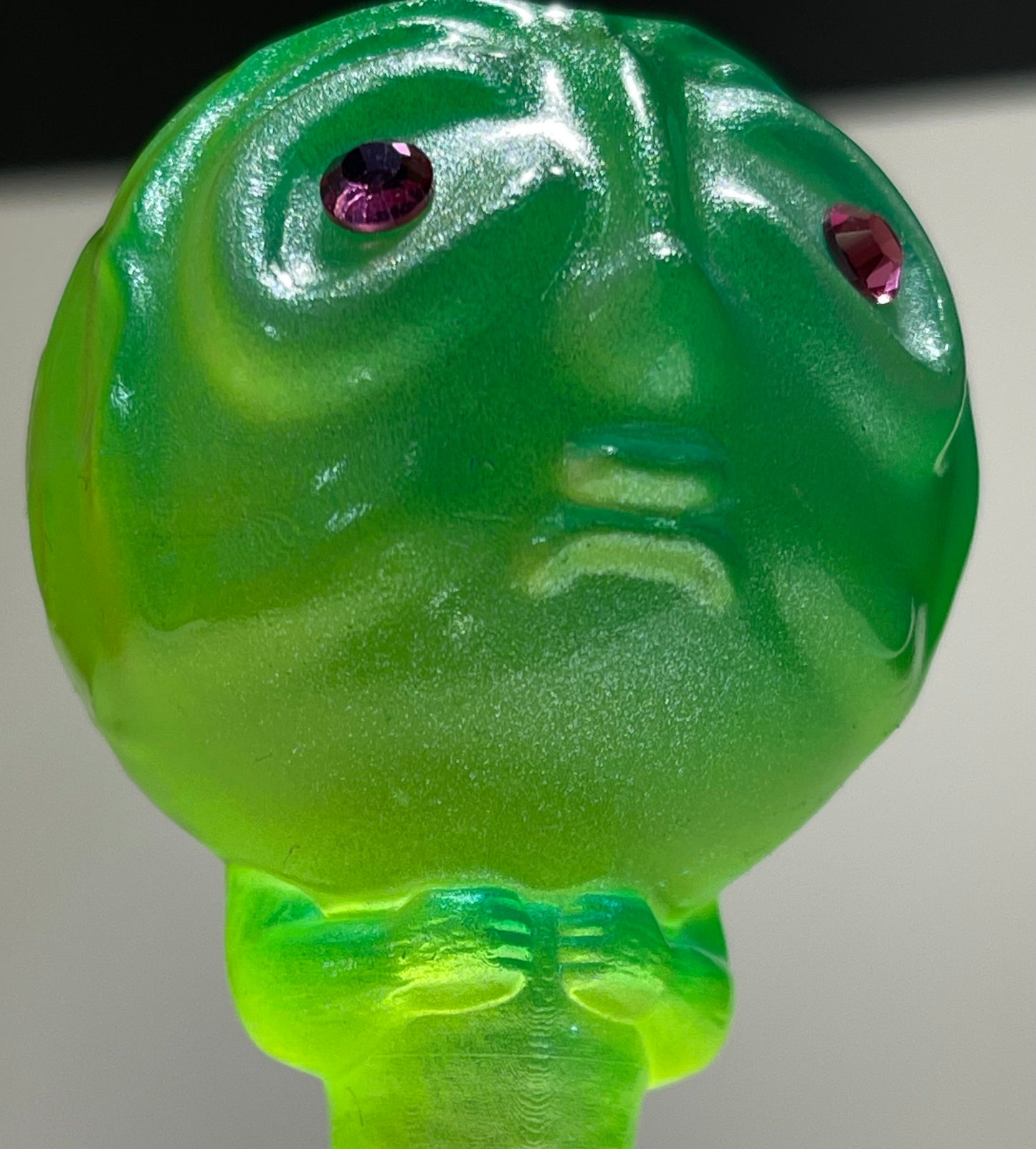 Moon Head Giant Head Freak: Blue/Green