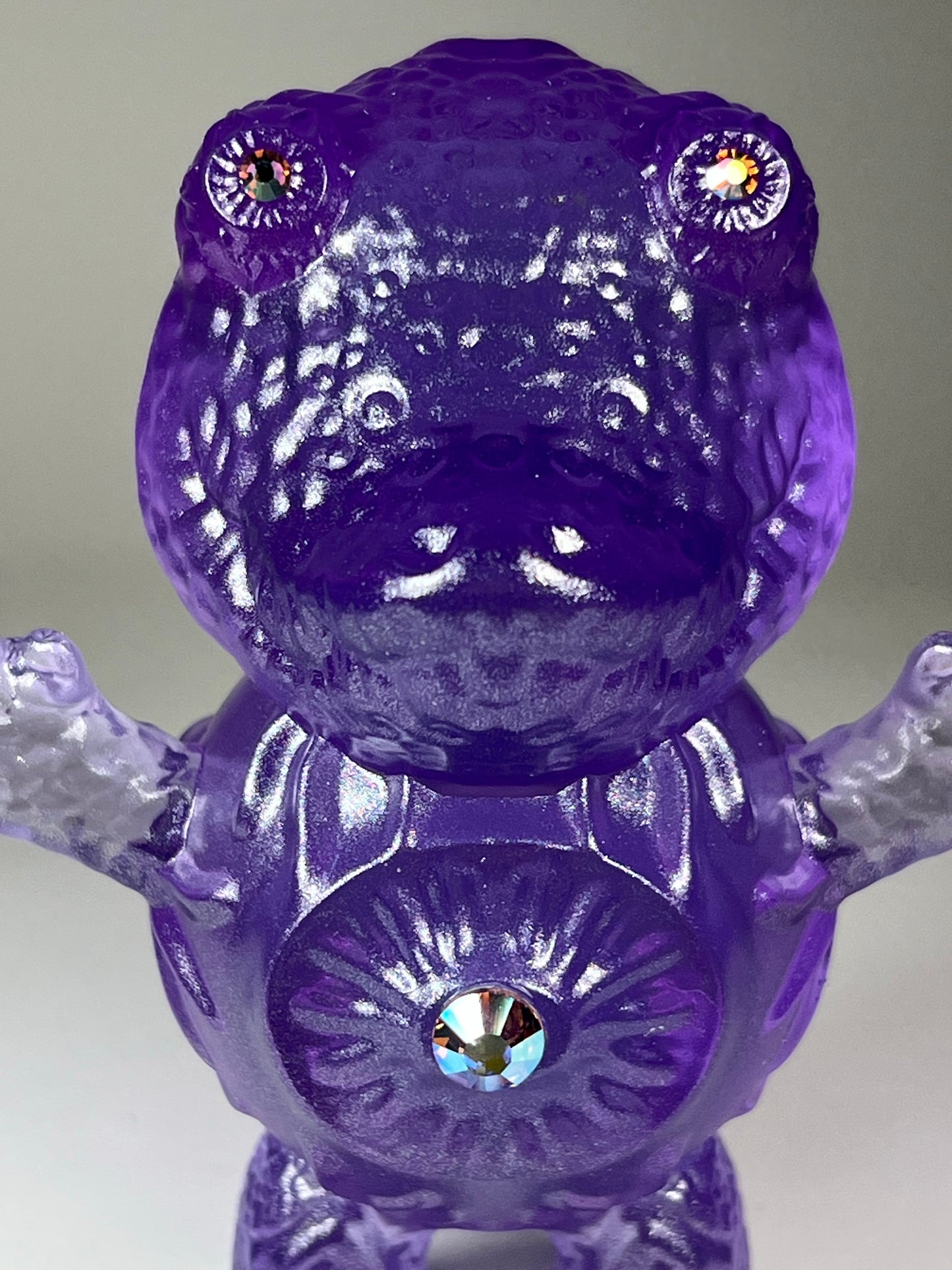 Crocodile Eyeball Troll: Purple Space Creature