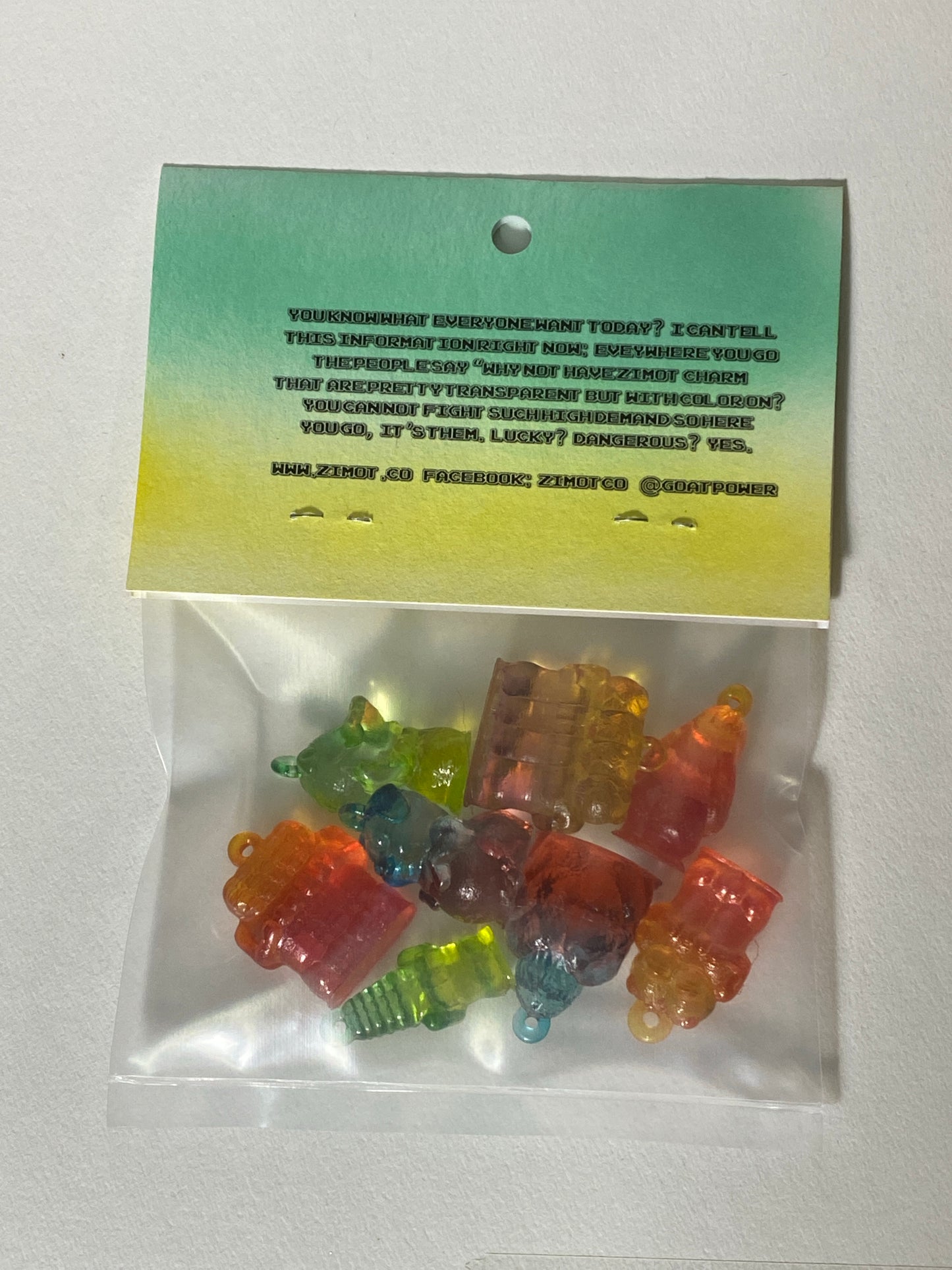 Zimot Brand Mystic Charms: Transparent Fade