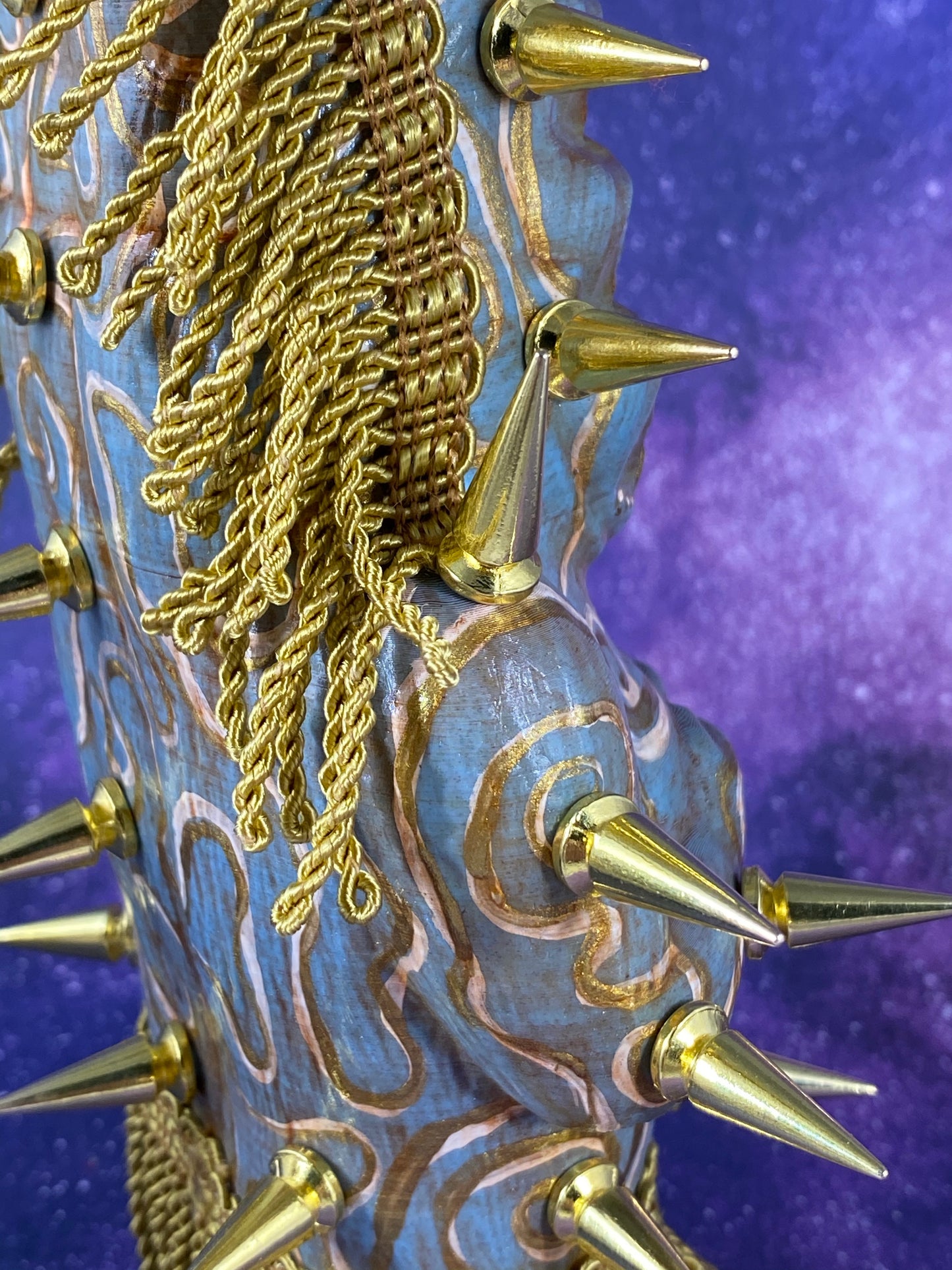 Tall Stack Ape with Gold Headdress