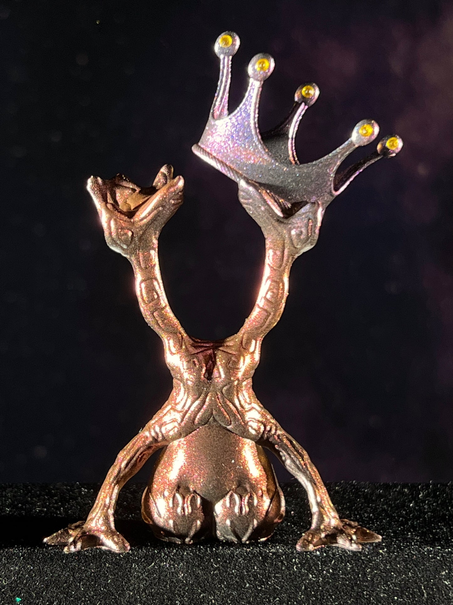 Eyeball Freak King, Insane: pink/gold/blue/purple/orange