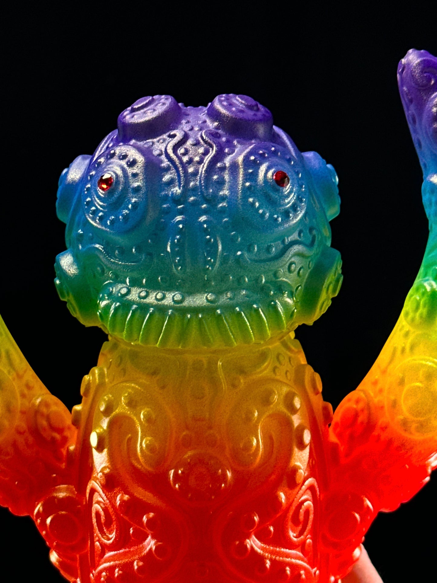 Robot Zee Row: XXL Gold Chrome Rainbow