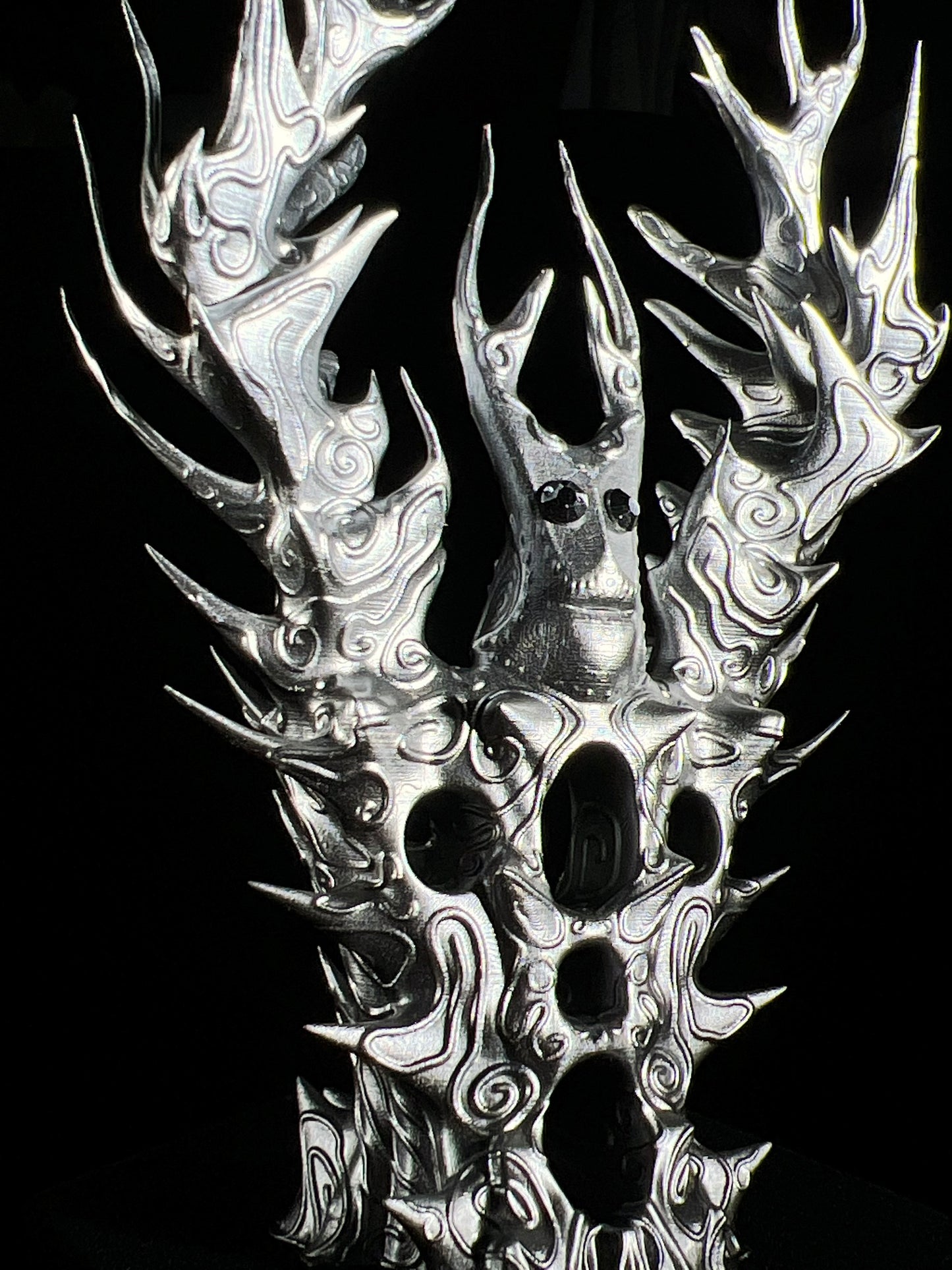 Robot Ghost Glyph: Chrome