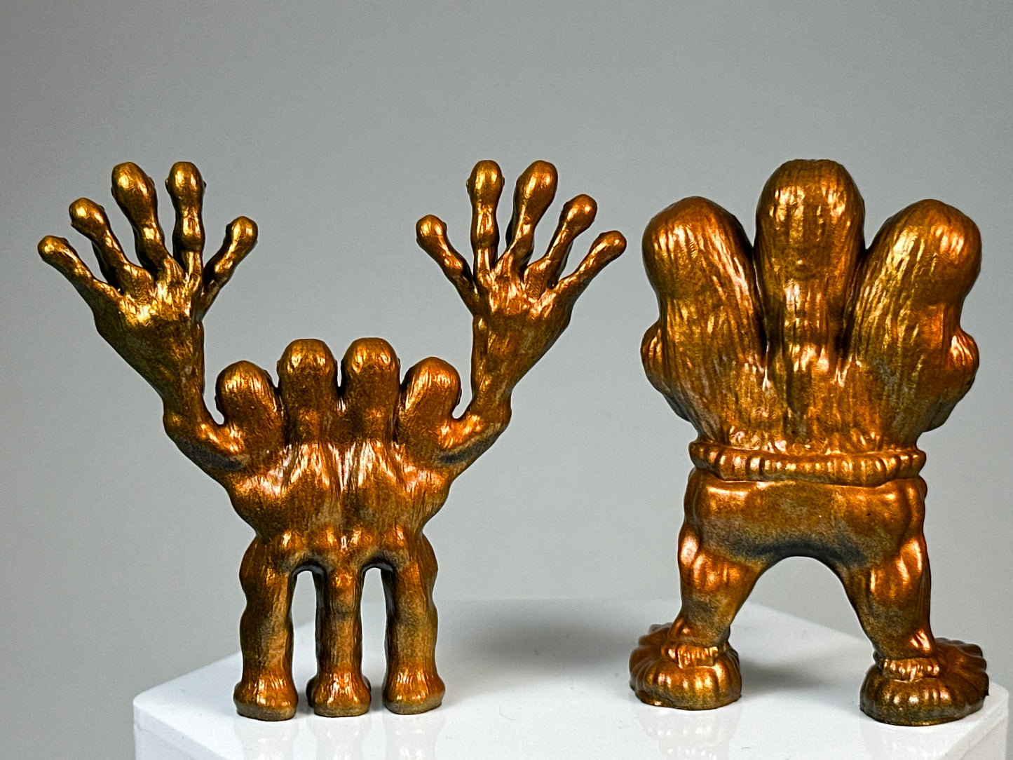 Big Ape Crusher King & Mighty Joe Old: Orange Chrome set