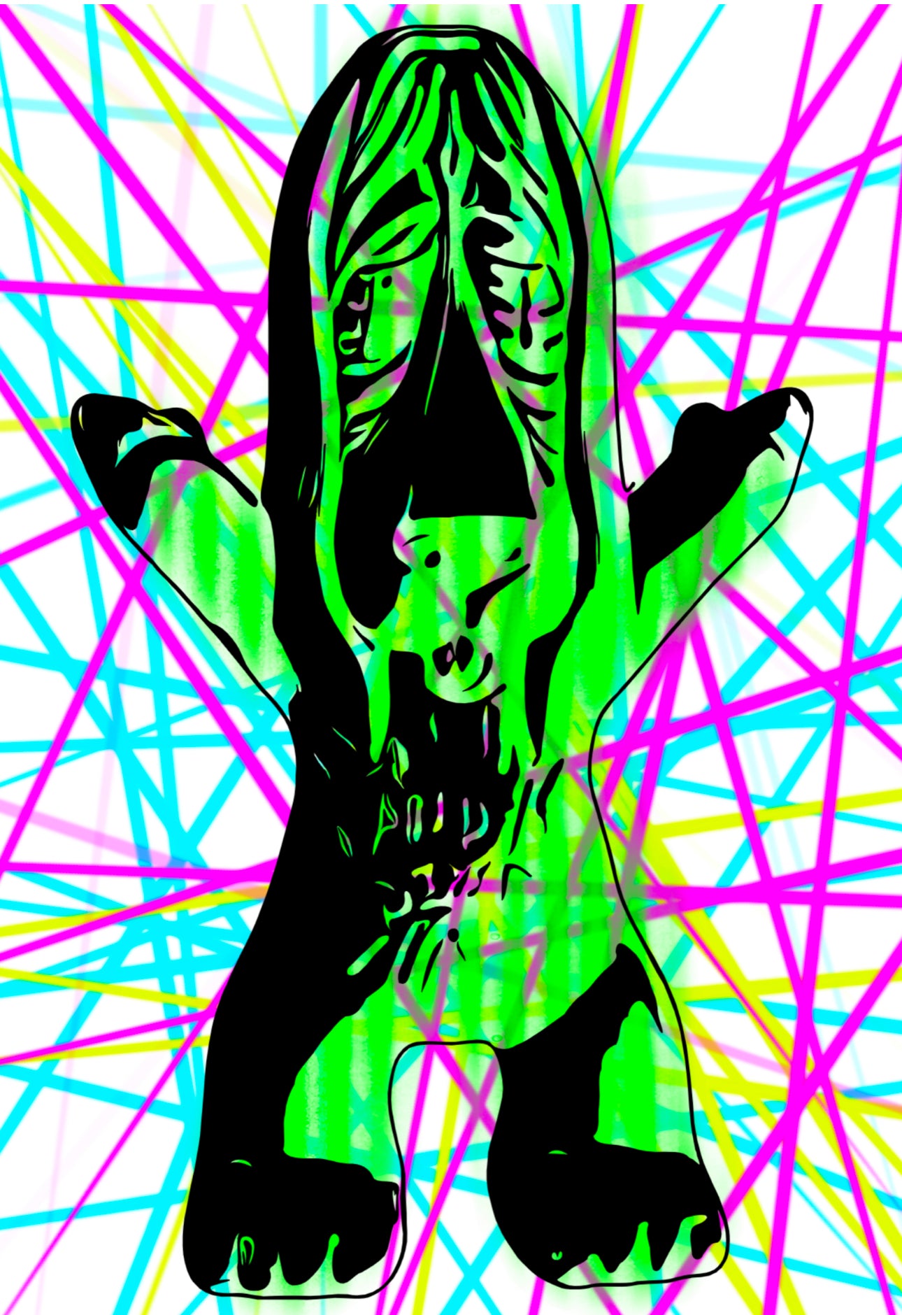 Sad Dog Troll Prime Print