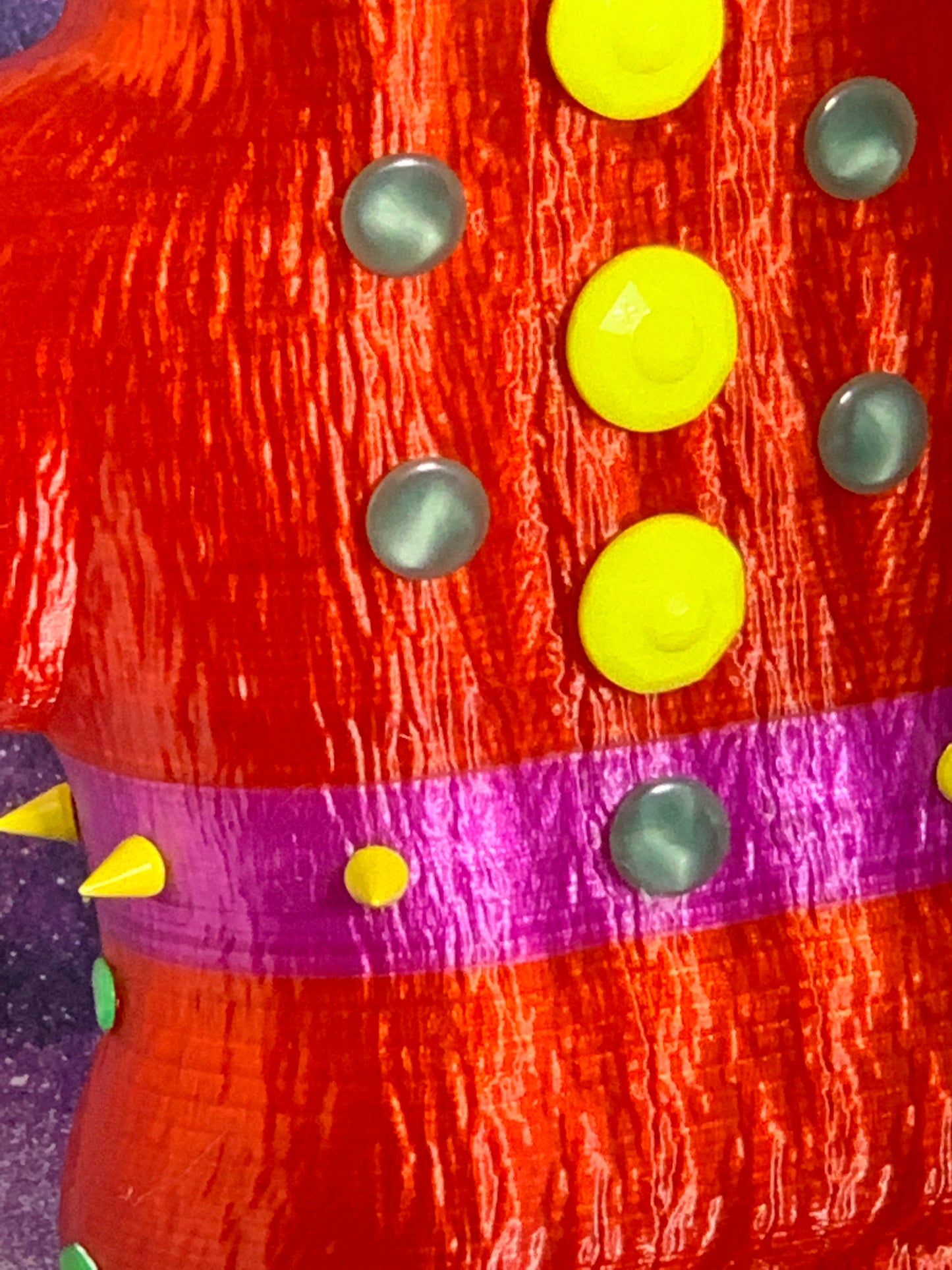 Translucent red and Purple Freak of Nature Ape