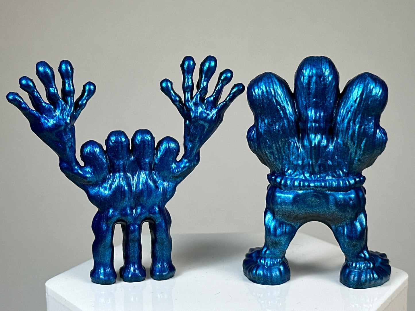 Big Ape Crusher King & Mighty Joe Old: Blue Chrome set