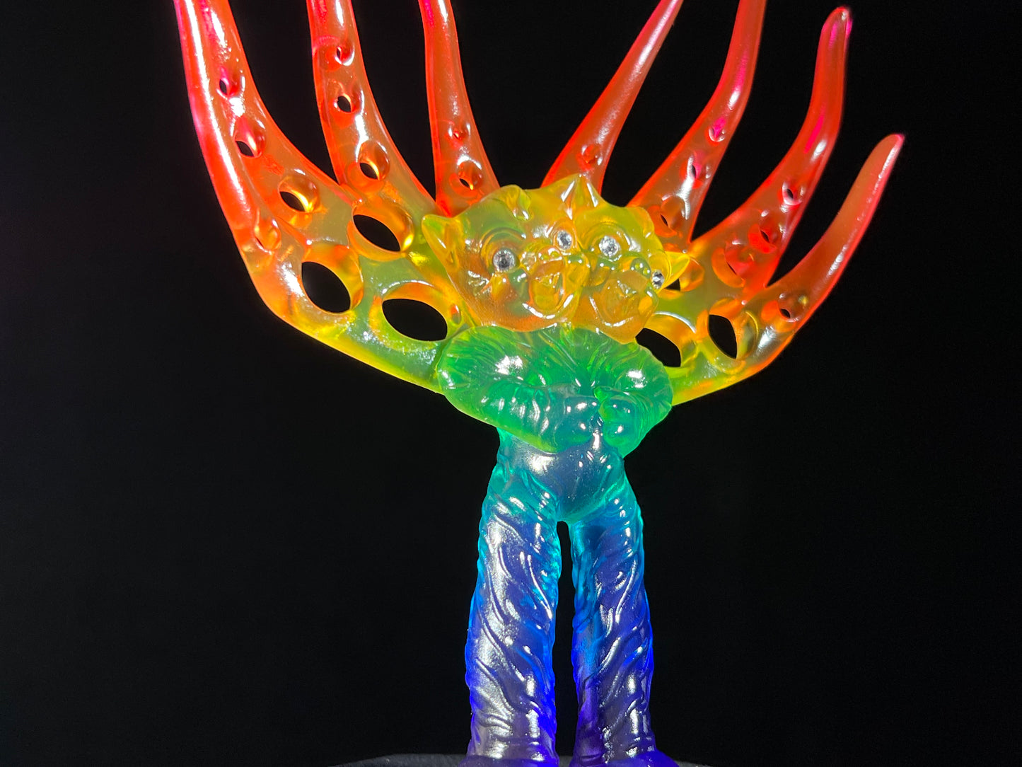 Winged Fancy Pig: Transparent Rainbow