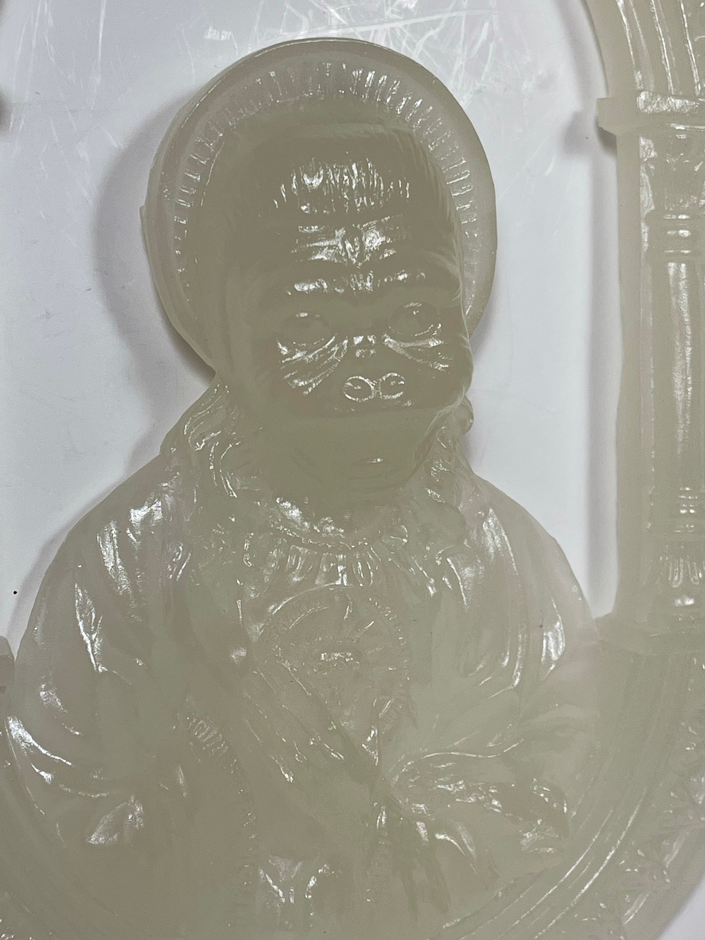 Bootleg Jesus Ape: False Idol of Glow in the Dark Purple