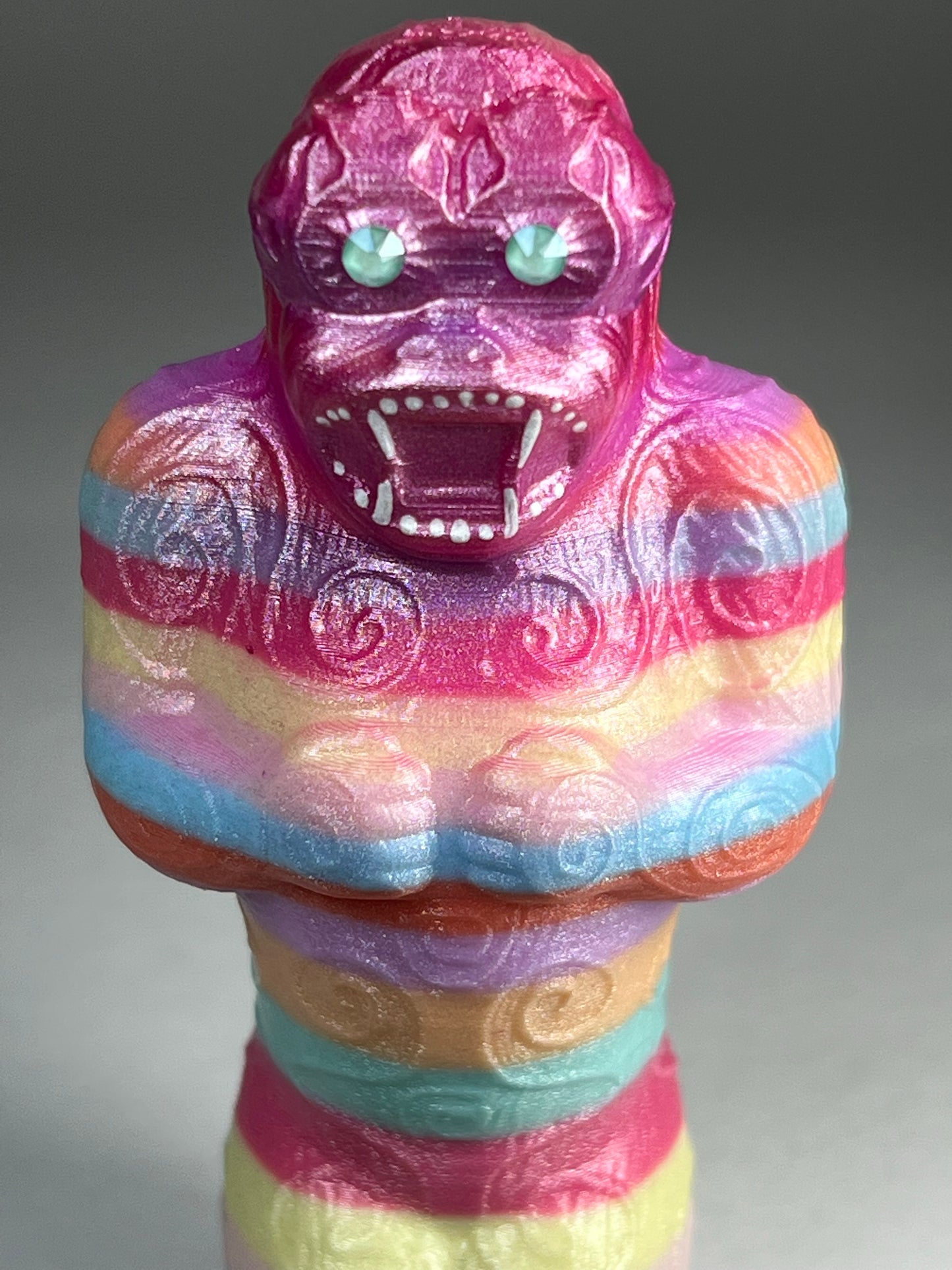 After Ape: Pastel Rage of a Heated Exchange