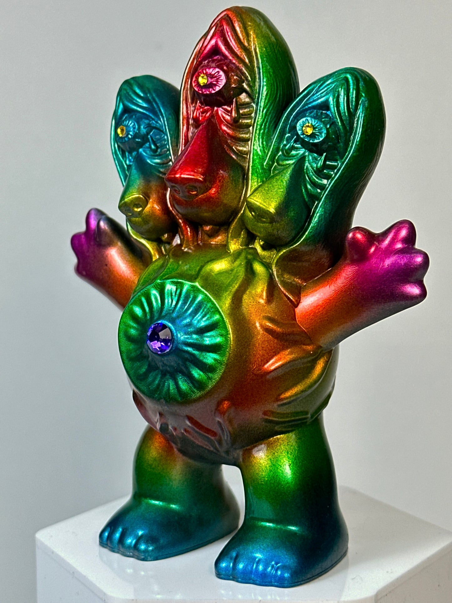 Sad Dog Eyeball Troll: Hyper Chrome