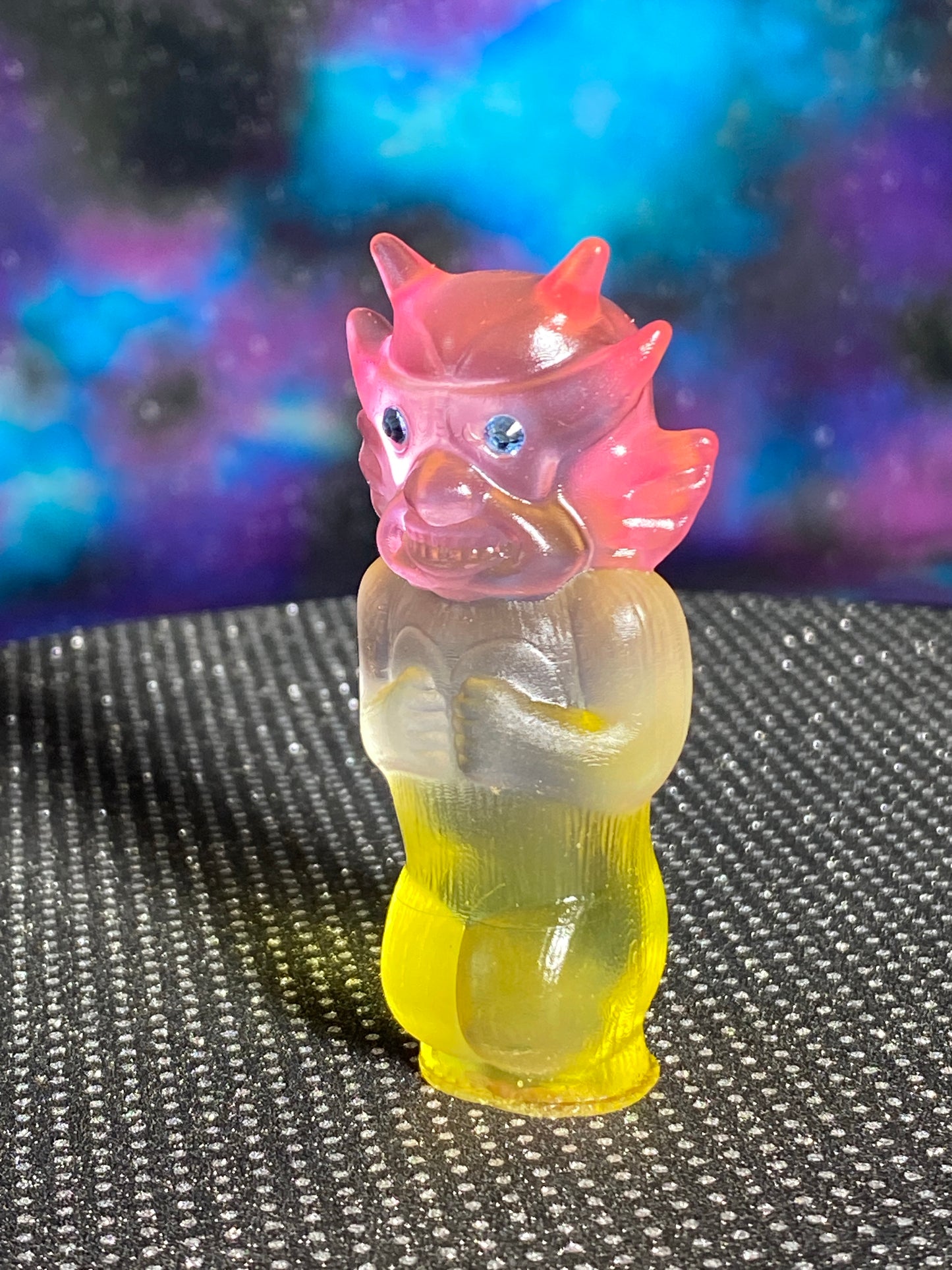 Aton Ape with Smile: Pink/Clear/Yellow