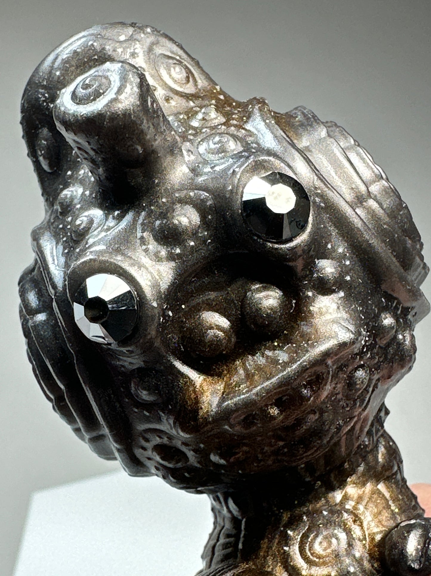 Robot Twisty Pig V2: Silver/brown