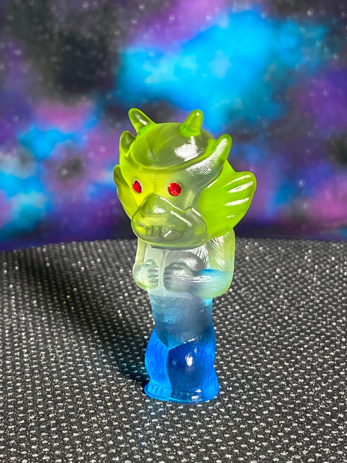 Aton Ape: Big Head Green/Clear/Blue