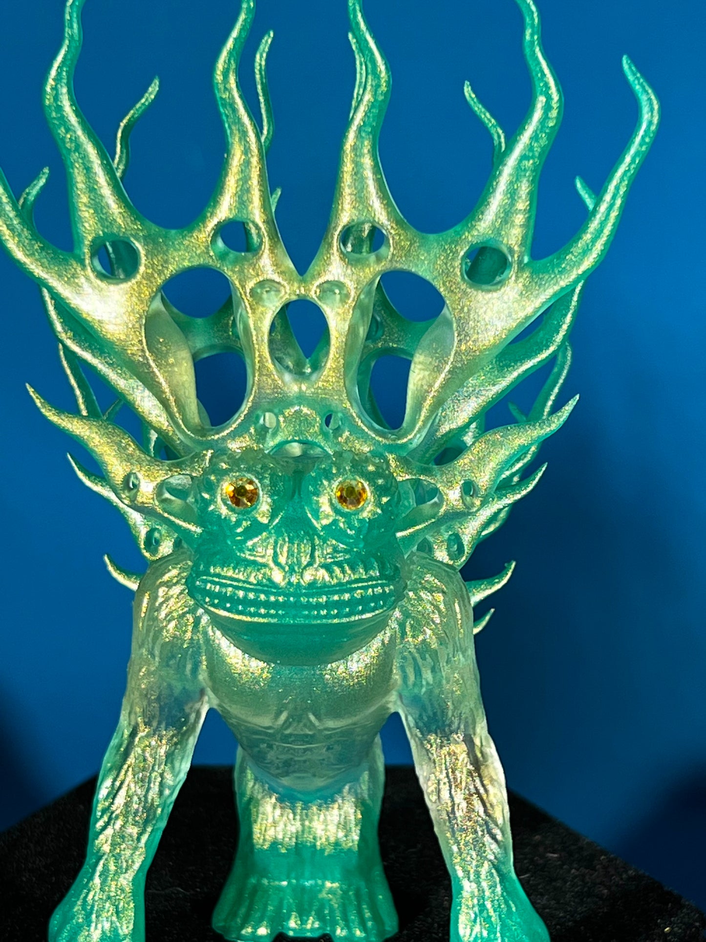 The Ape with Expanded Capabilities: Green Gold Chrome