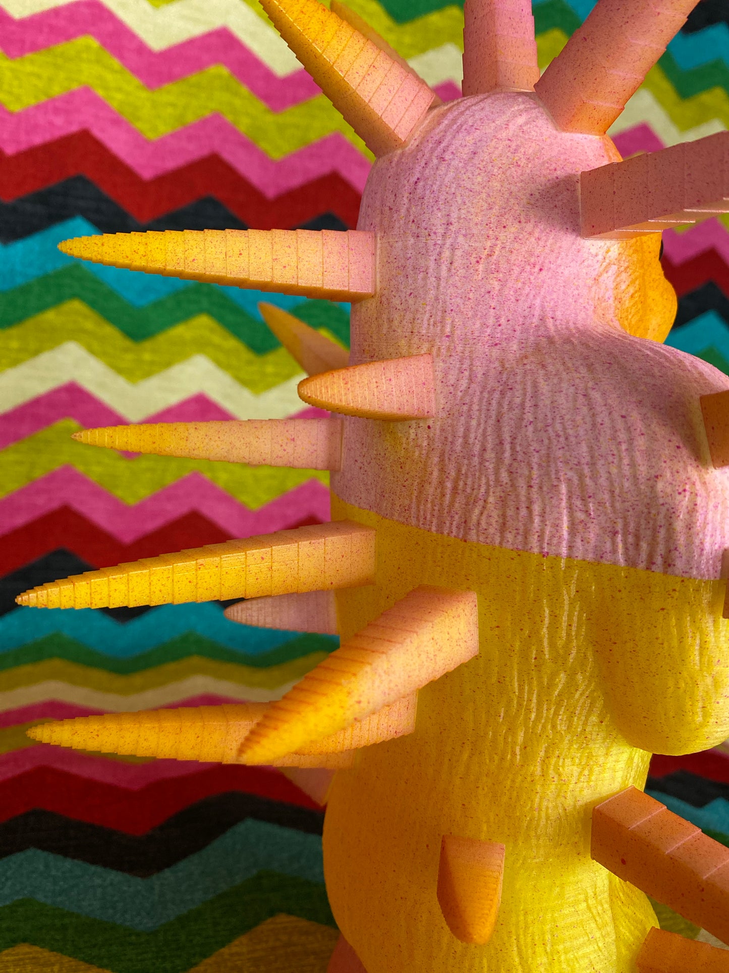 Pink and Yellow Ape, Internal Space Plan