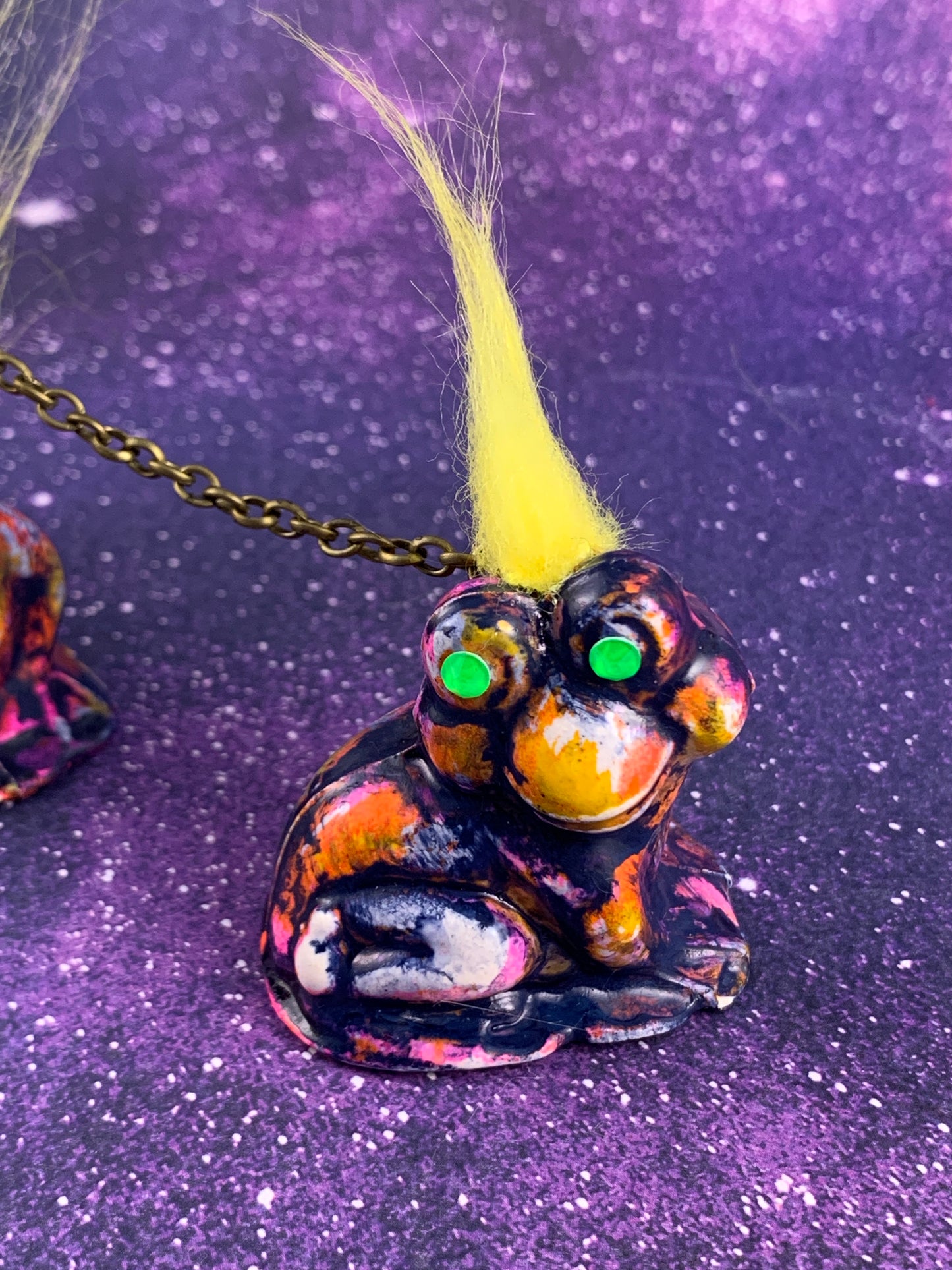 Two Frogs Chained to Bert