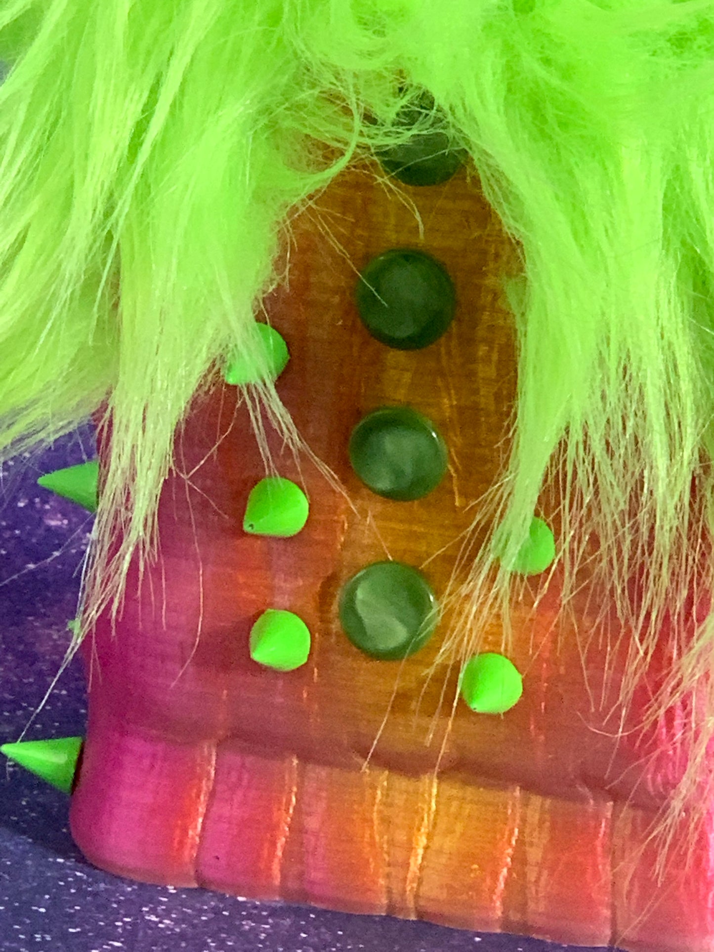 5 Headed Freak Ape: Pink and Red