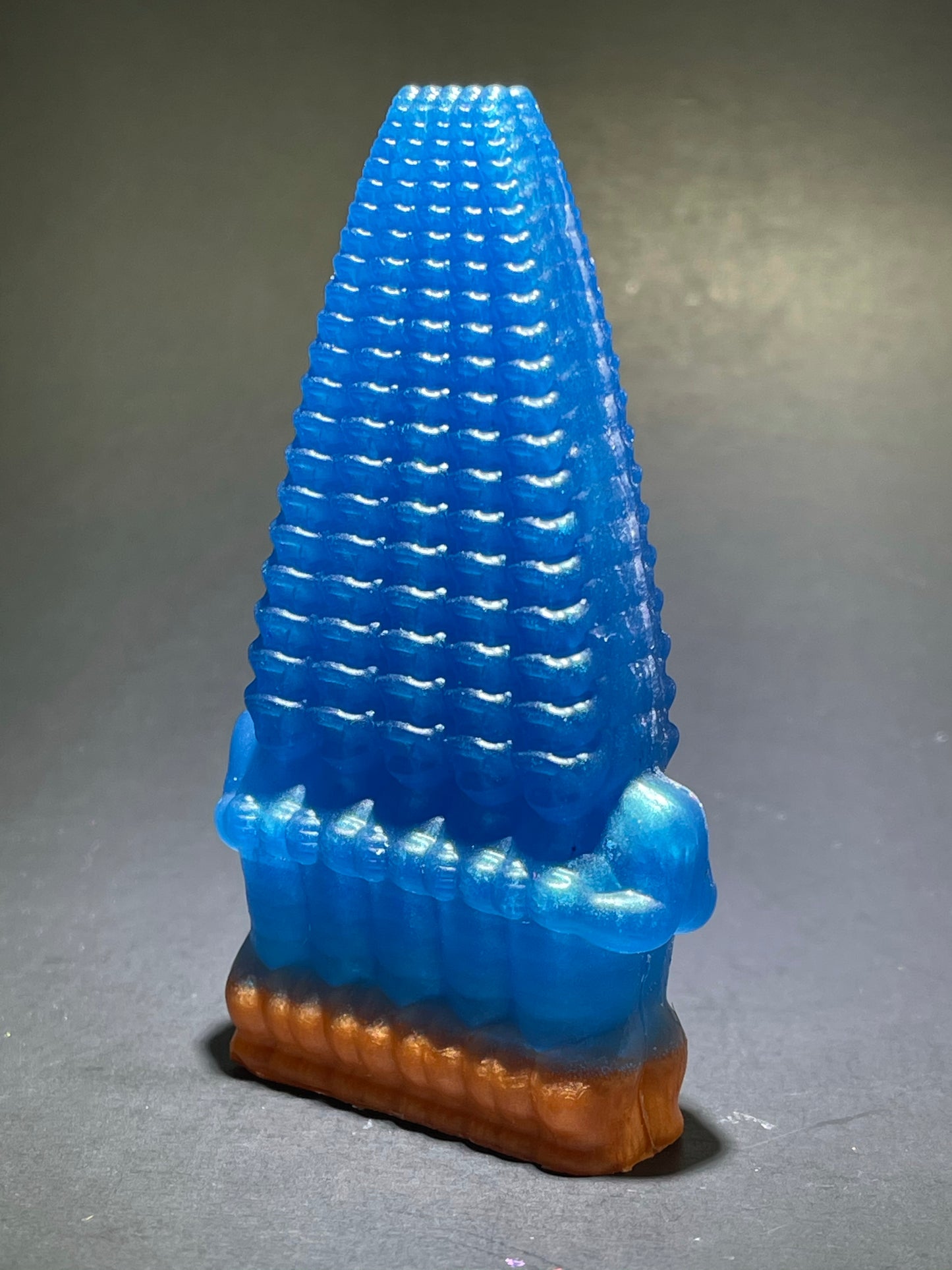 200 Head Ape: Resin Cast Blue/Orange