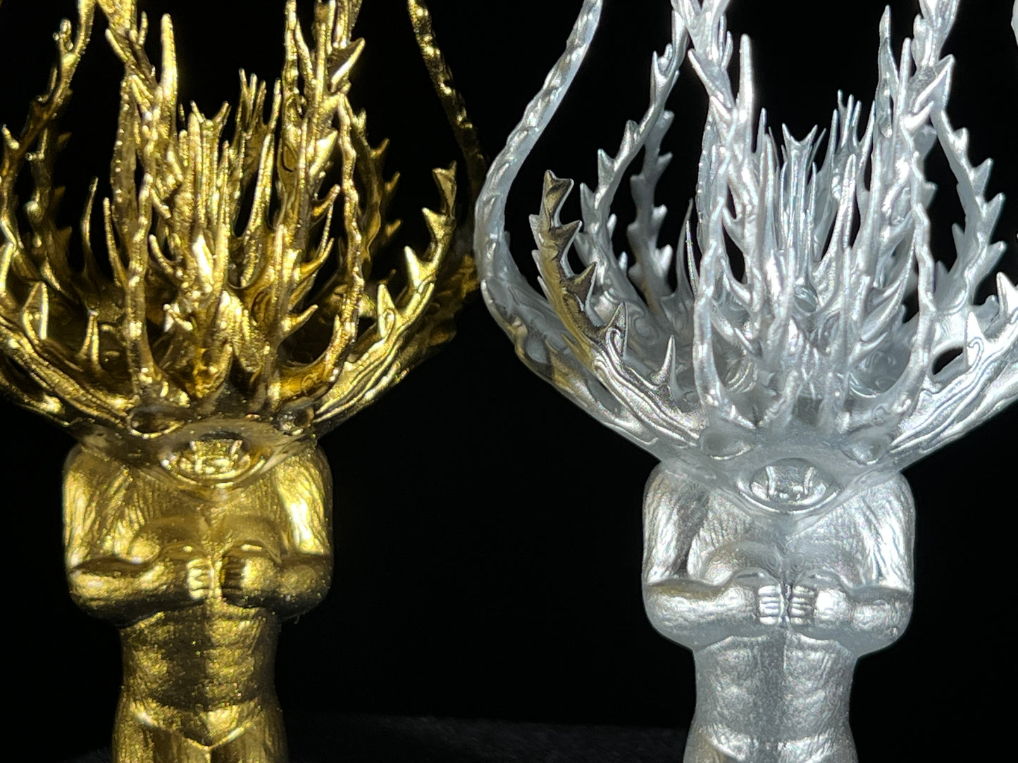 Glyph Headed Ape: Chrome Set