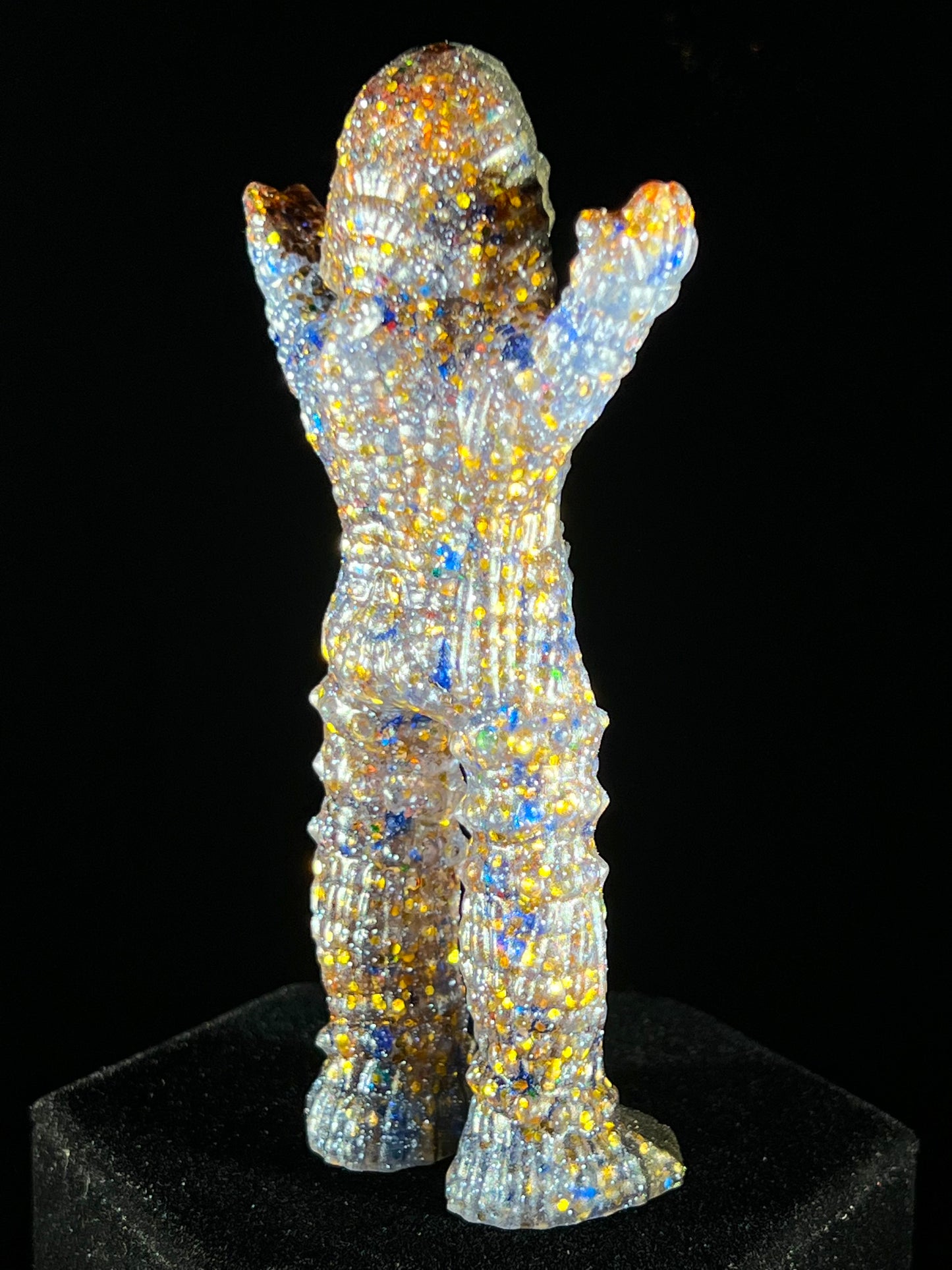 Astro Sphinx Ape: Golden Glitter Agility Test