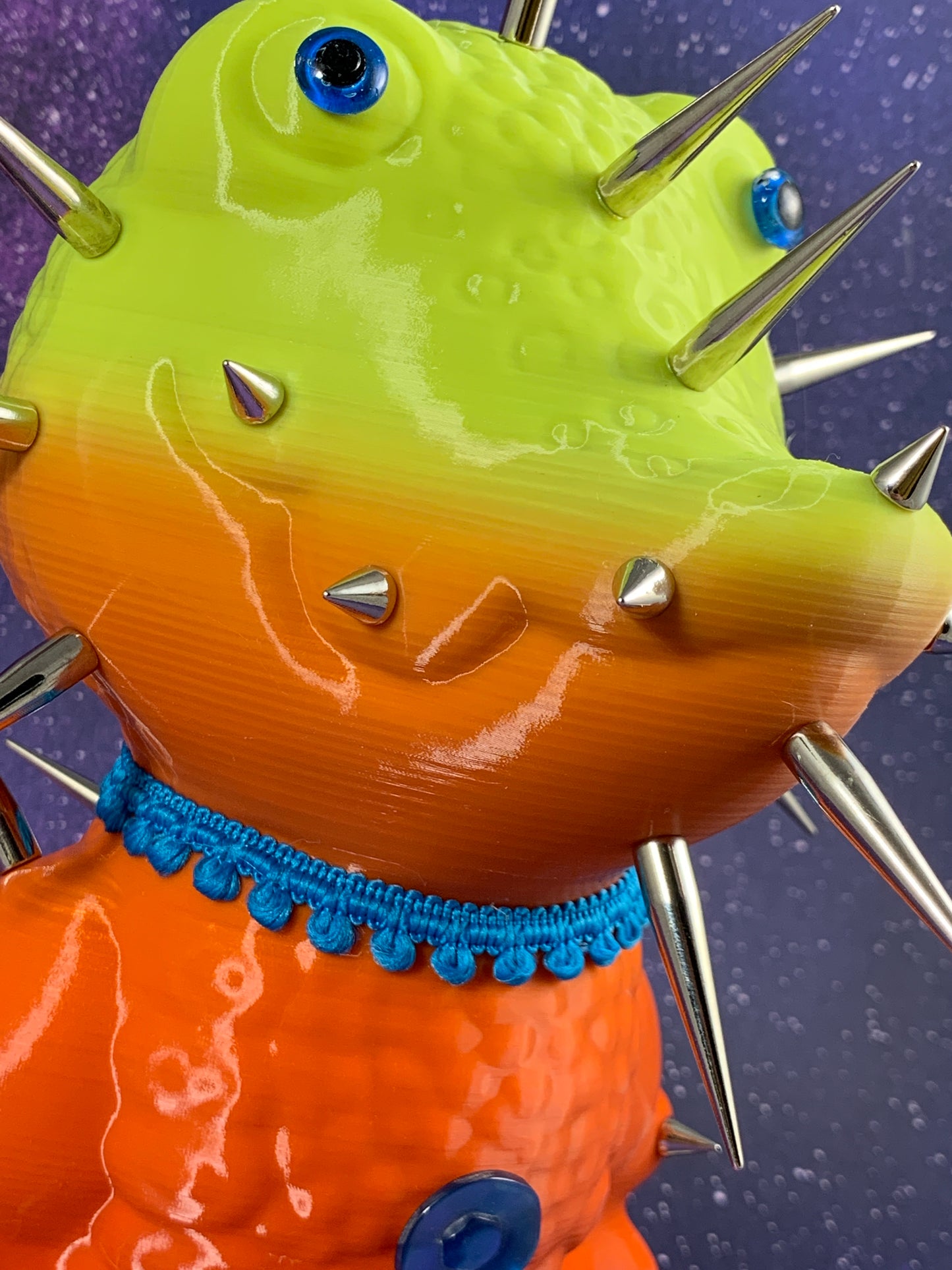 Amazing Spike Croc: Yellow/Orange