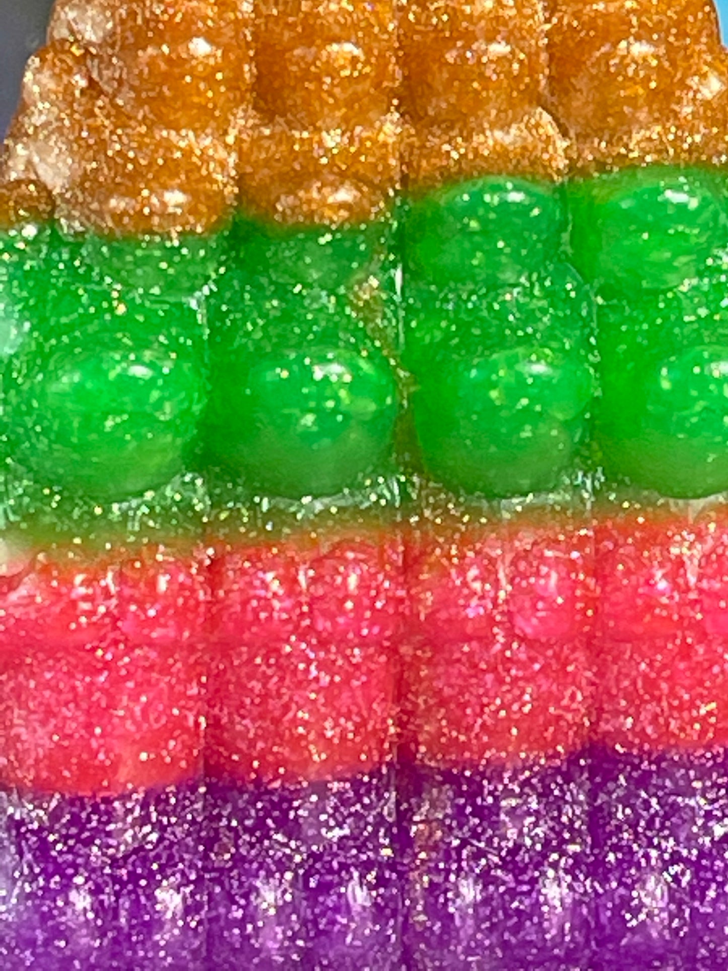 Crocodile Ape Cult, 16 Heads: Orange/Green/Pink/Purple Glitter