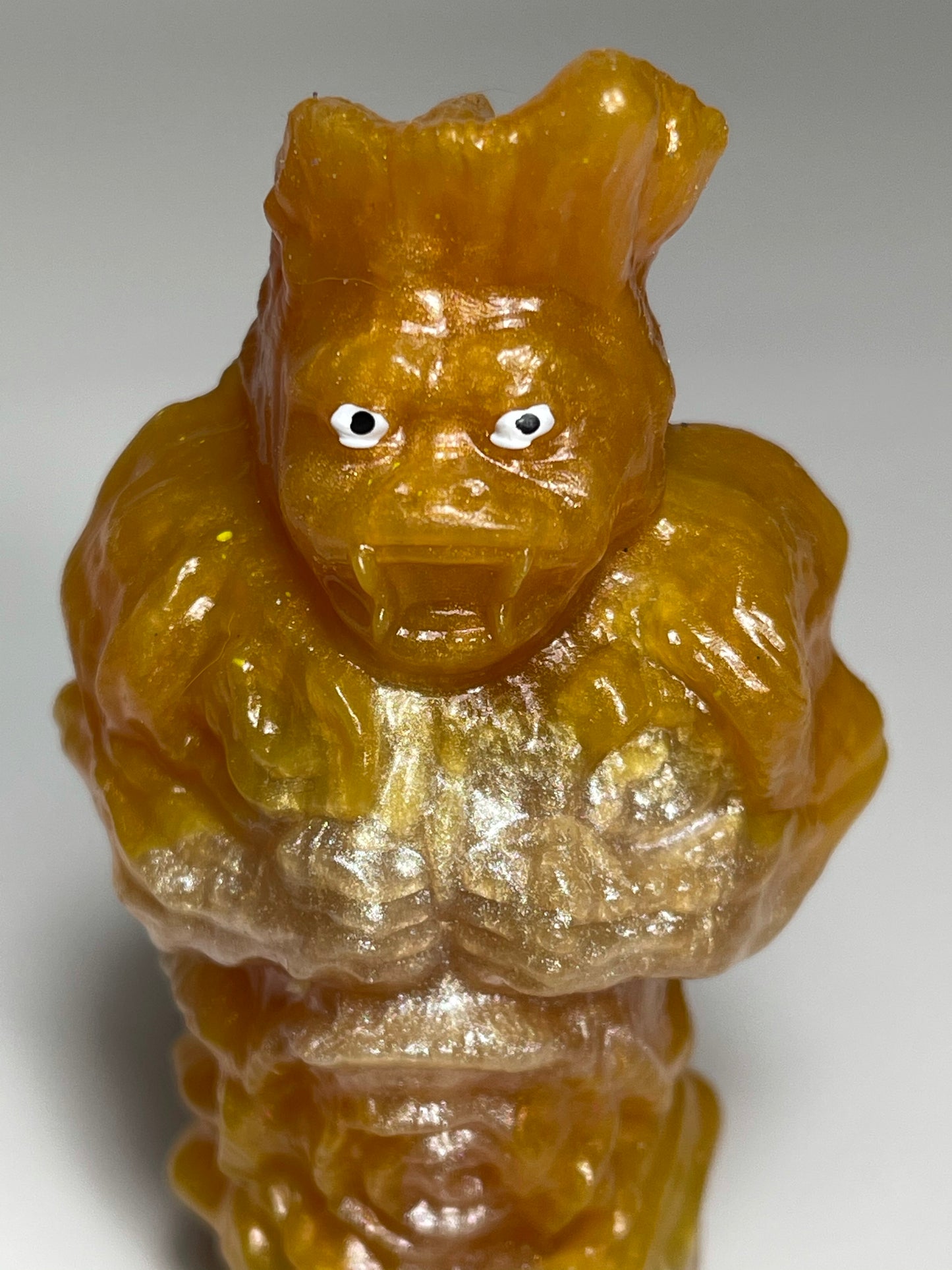 Chaos Ape: orange/silver Jiggler