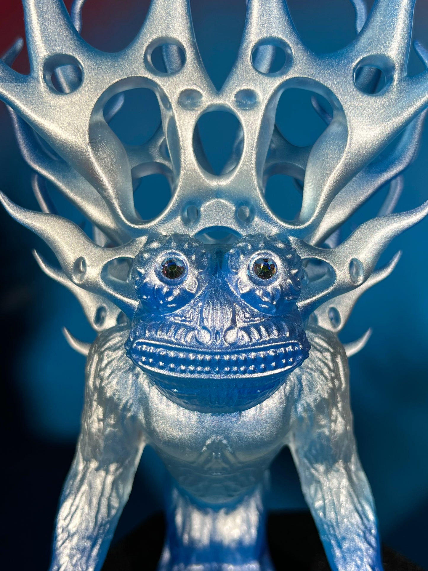 The Ape with Expanded Capabilities: Blue and Chrome Revenge