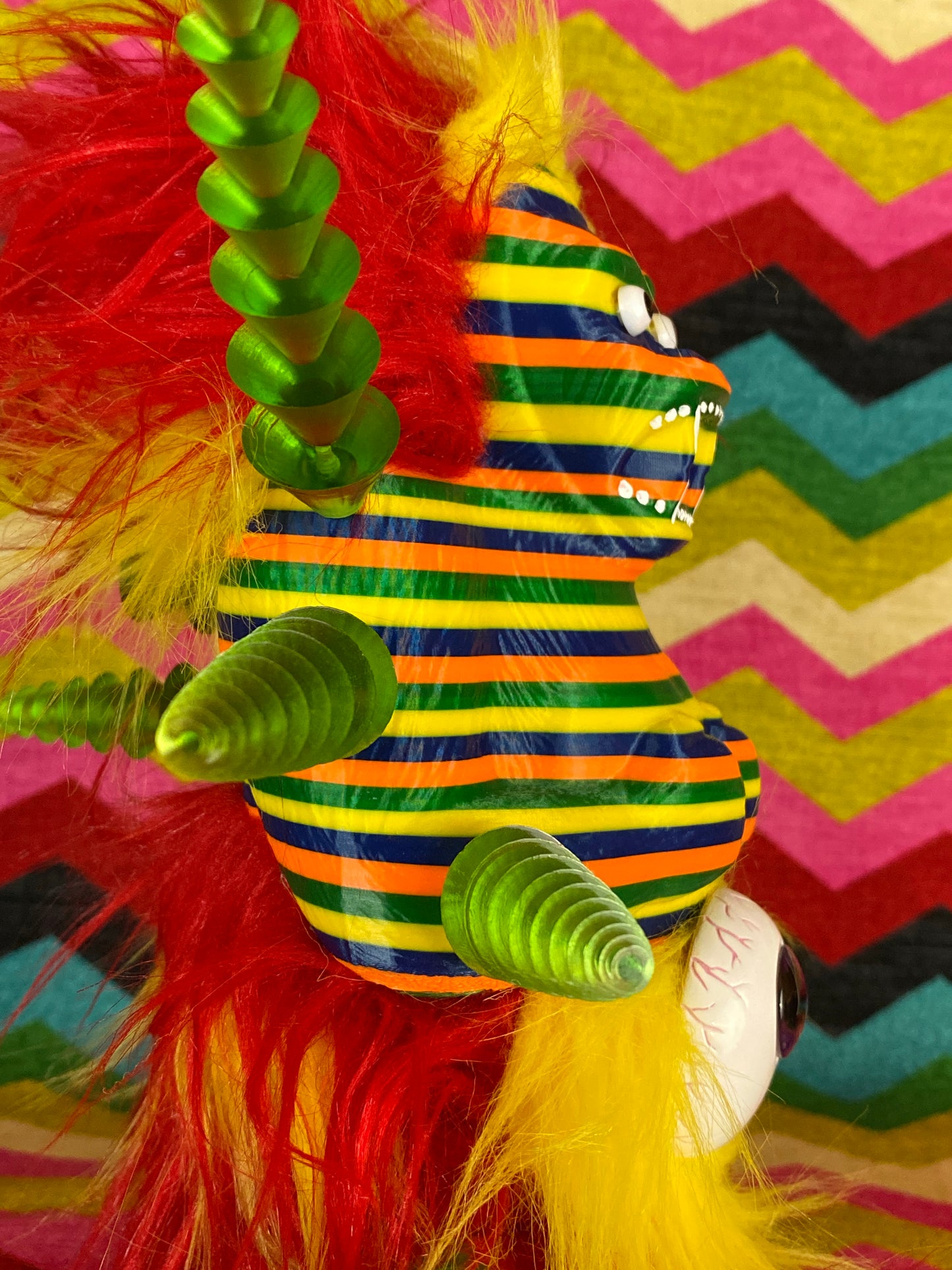 Giant Eyeball Rainbow Ape