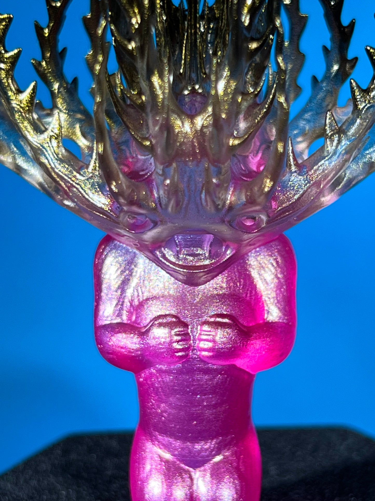 Glyph Headed Ape: Reverse Pink Grifter