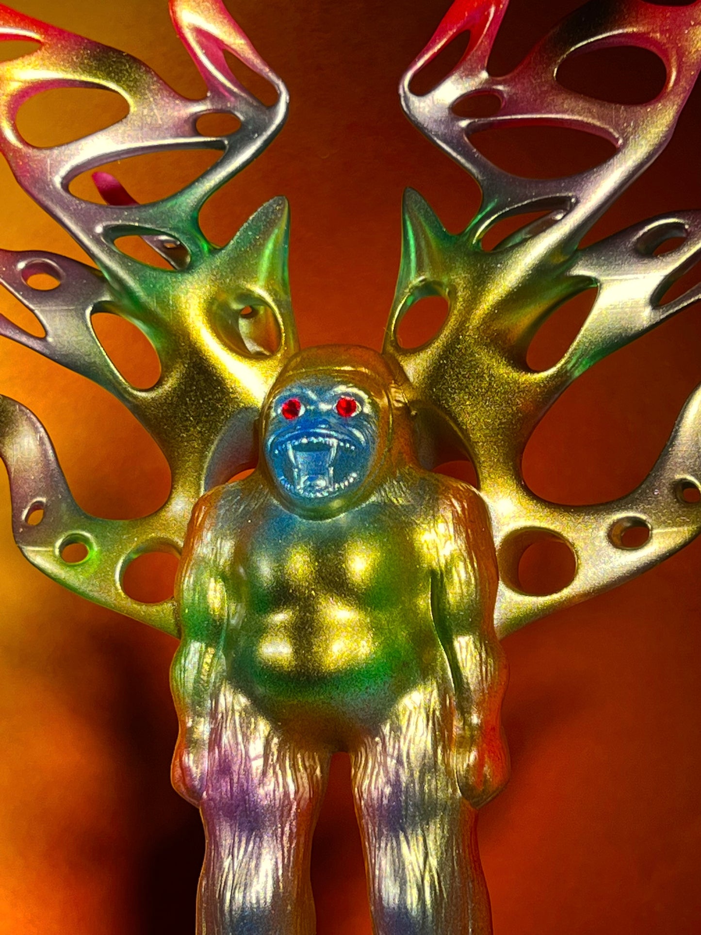 Winged Ape: Rainbow Metal Gold