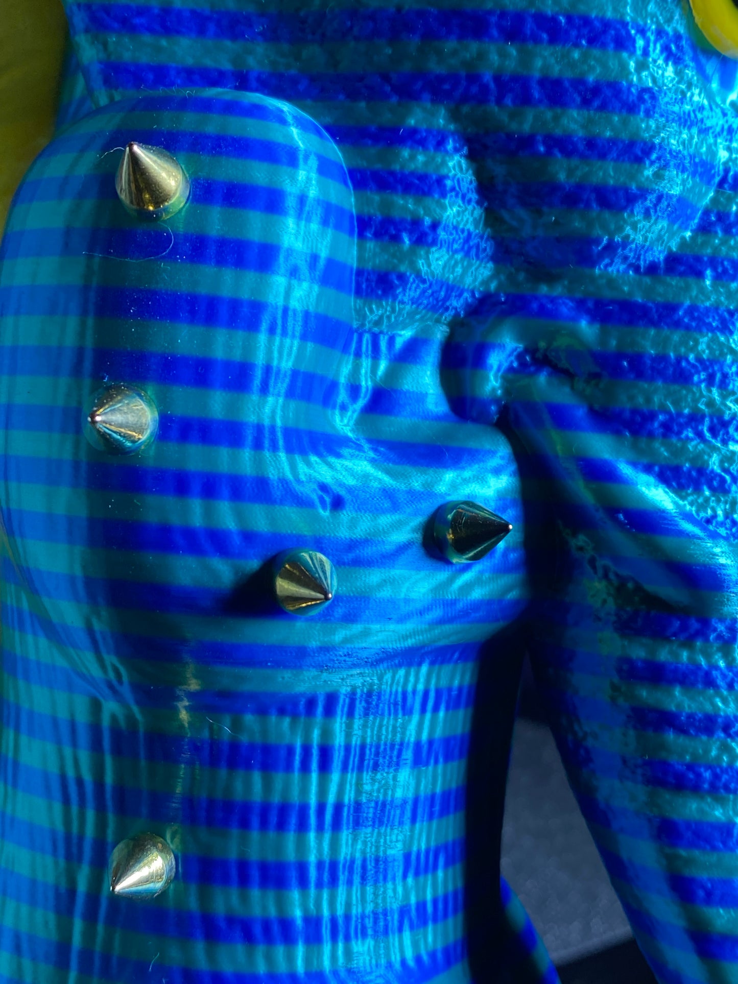 Elephant Ape: Super Glossy Green/Blue