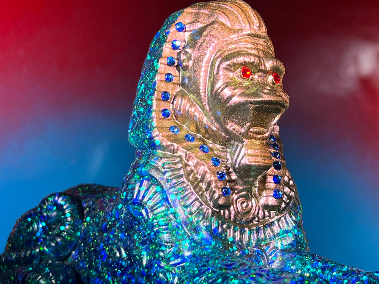 Sphinx Ape 2.0: Blue Static Beast