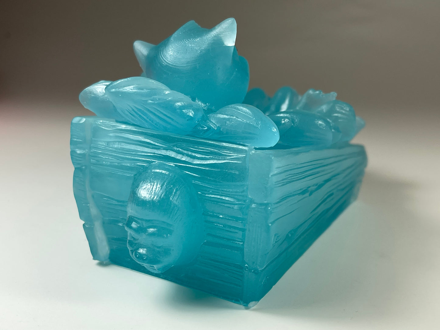 Piggy Jesus Playset: Glow in the Dark Blue