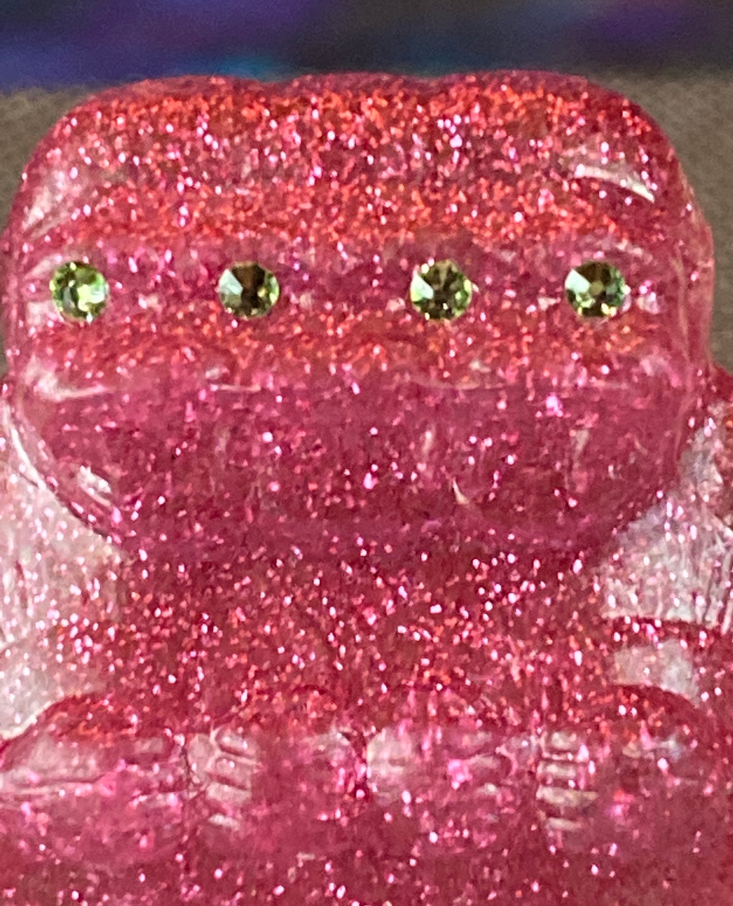Freak of Nature 3 Headed Ape: Pink Glitter Cast