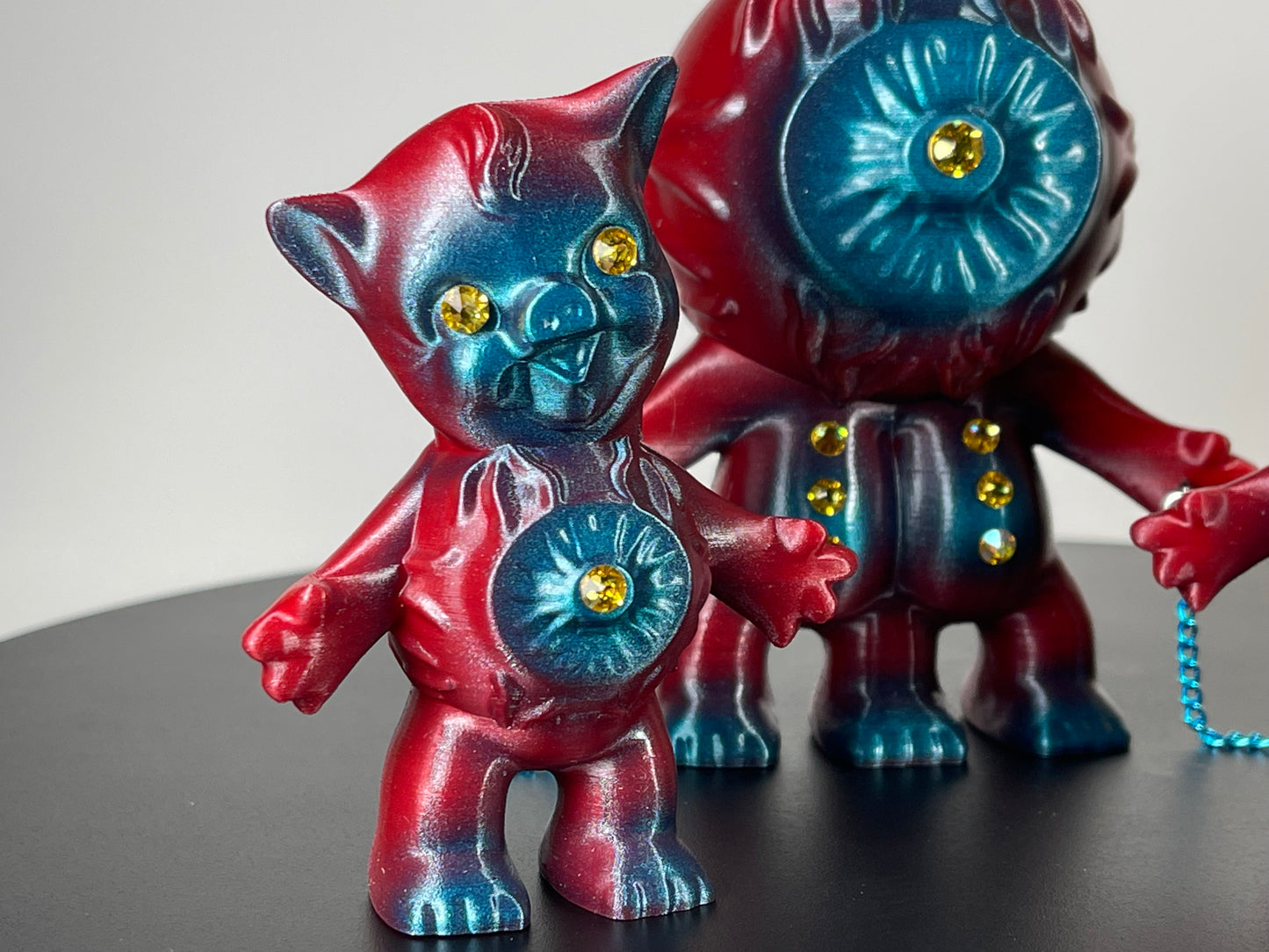 The Eyeball League: Red/Blue/yellow