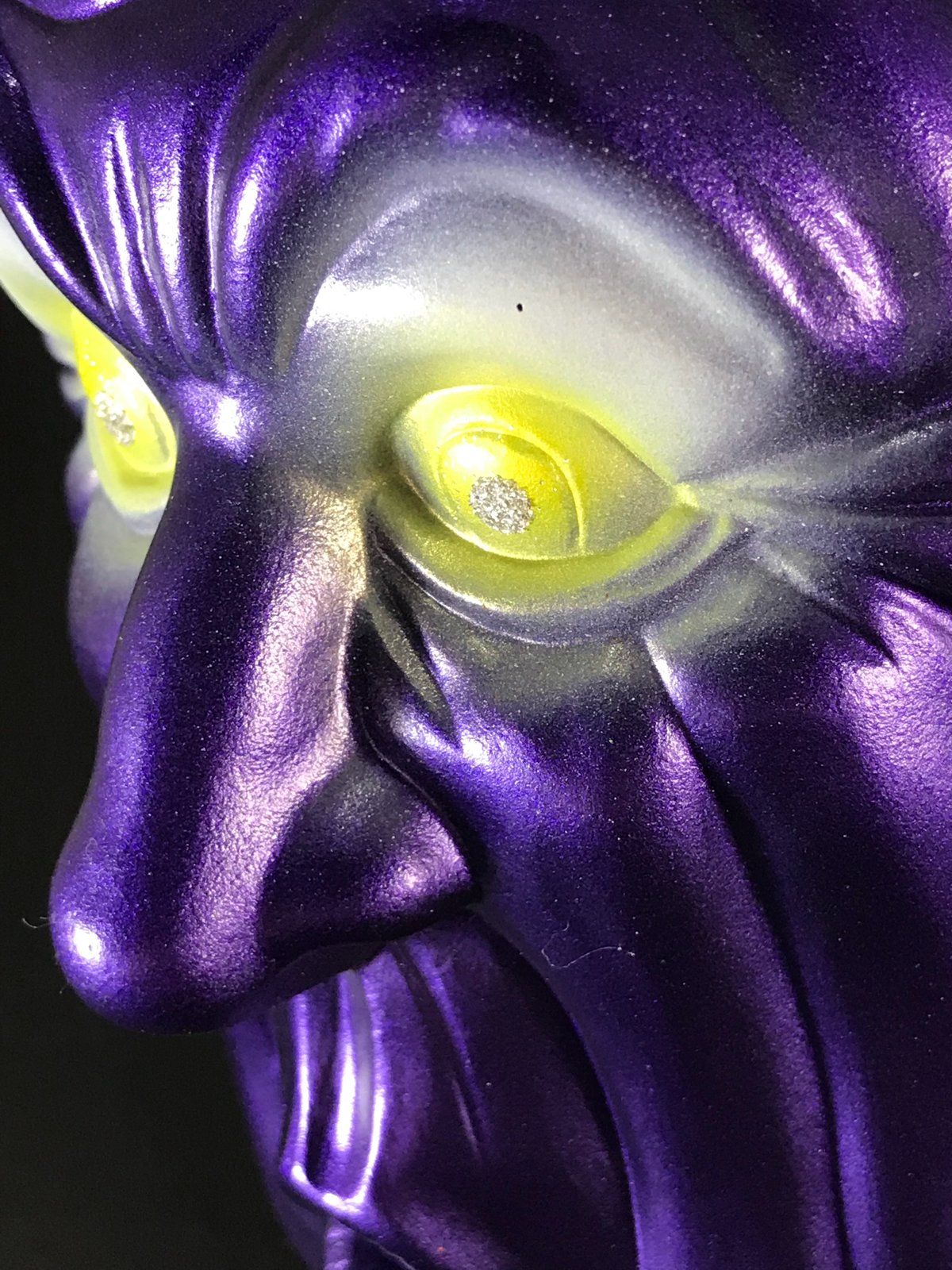 Purple Surprised Pumpkin