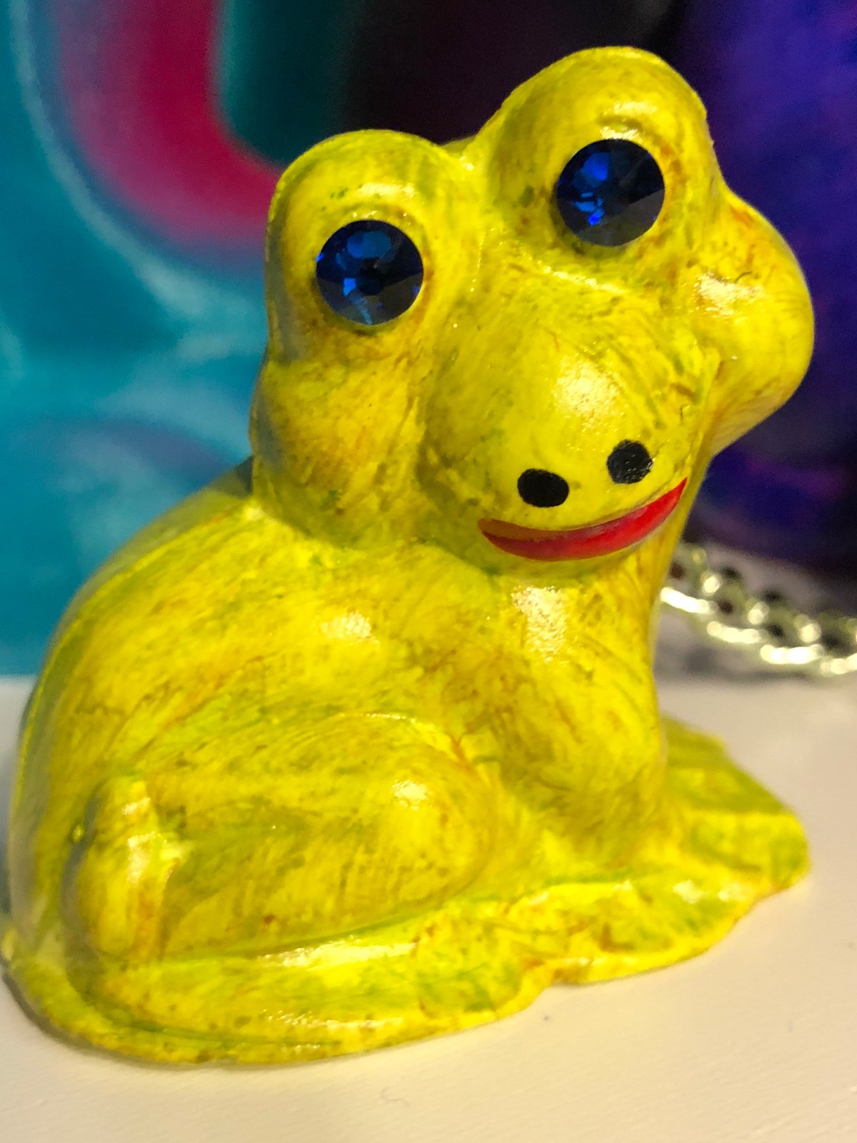 Lion with Snail and Frog